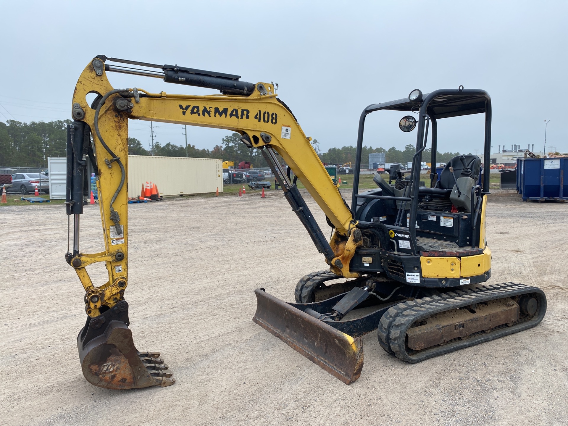 2017 Yanmar V1035-6A Mini Excavator