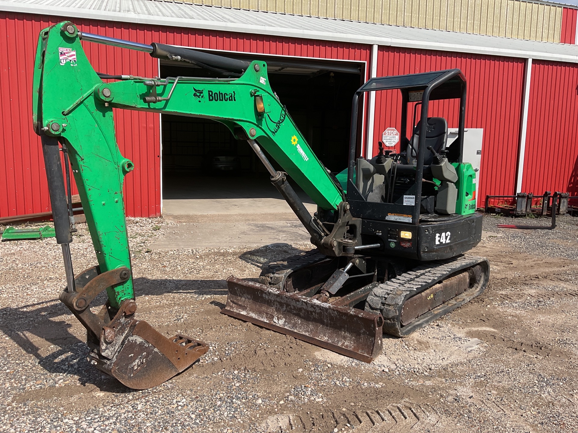 2016 Bobcat E42 Mini Excavator