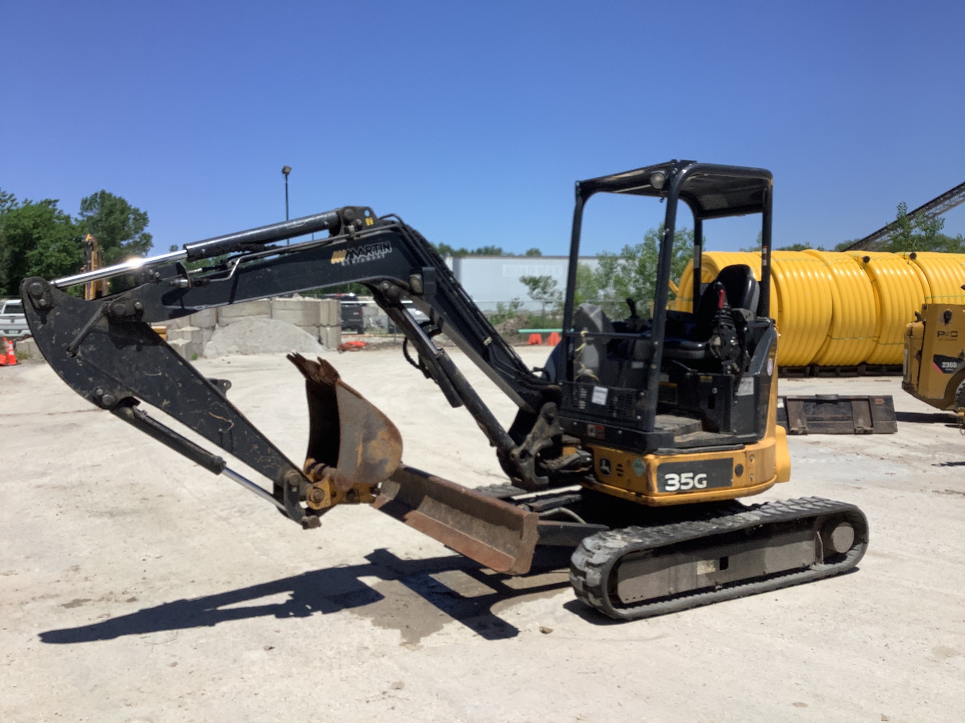 2017 John Deere 35G Mini Excavator