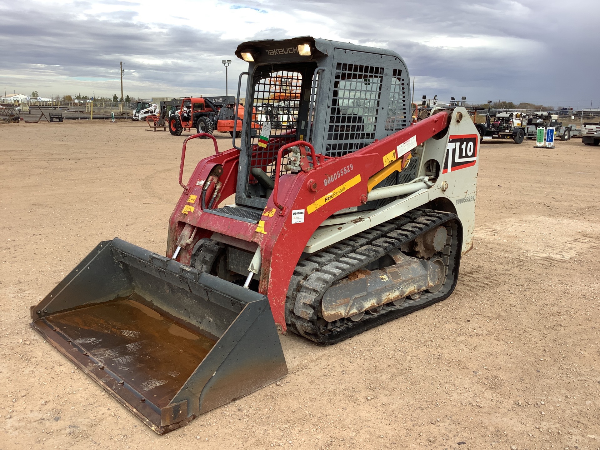 2015 Takeuchi TL10 Two-Speed High Flow Compact Track Loader