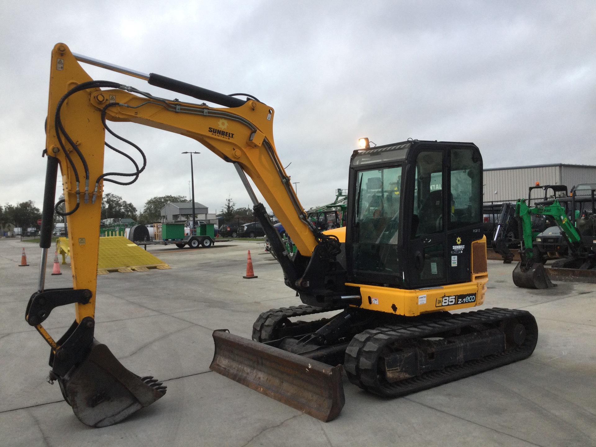 2016 JCB 85Z-1 Mini Excavator