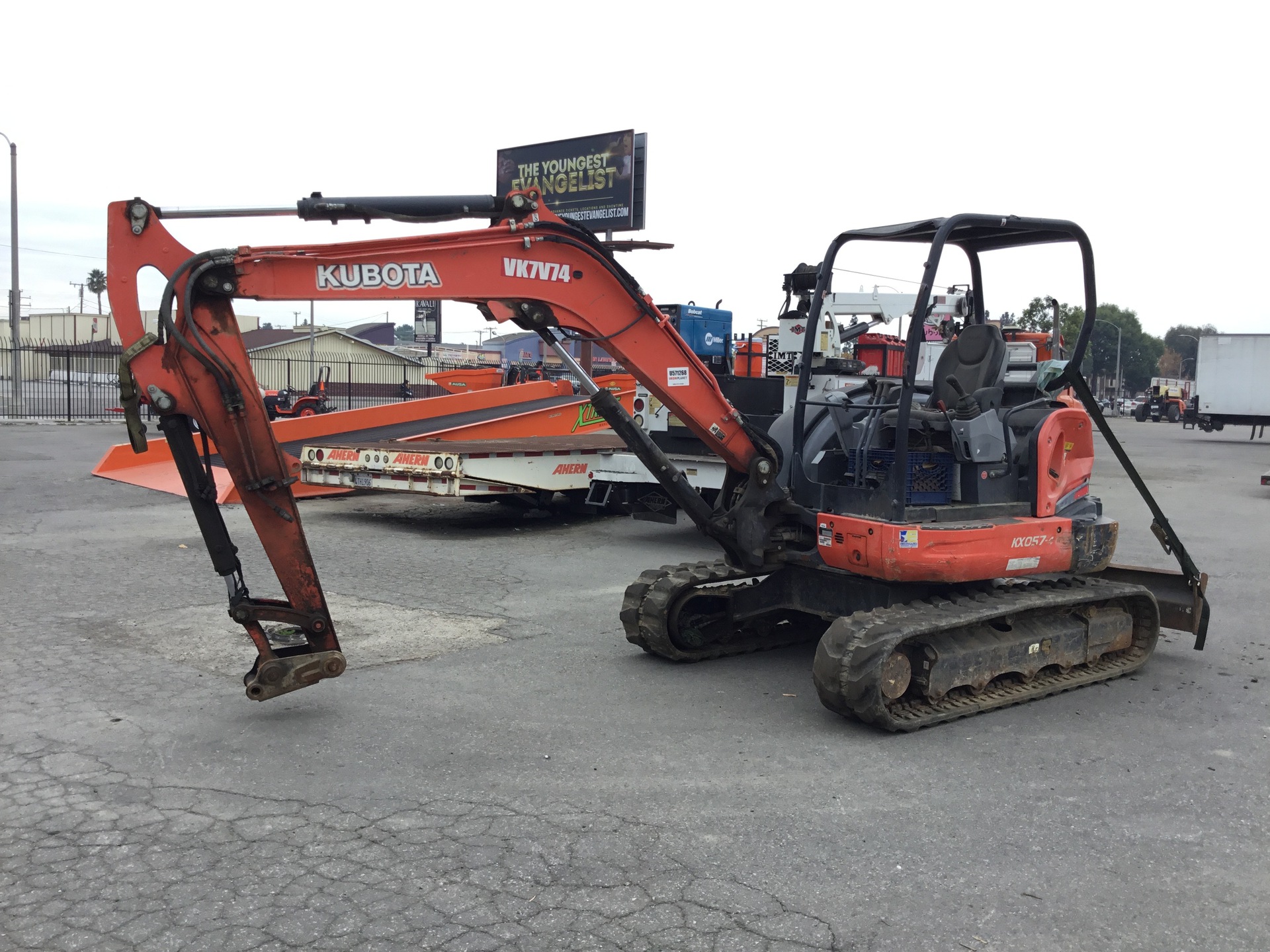 2014 Kubota KX057-4 Mini Excavator