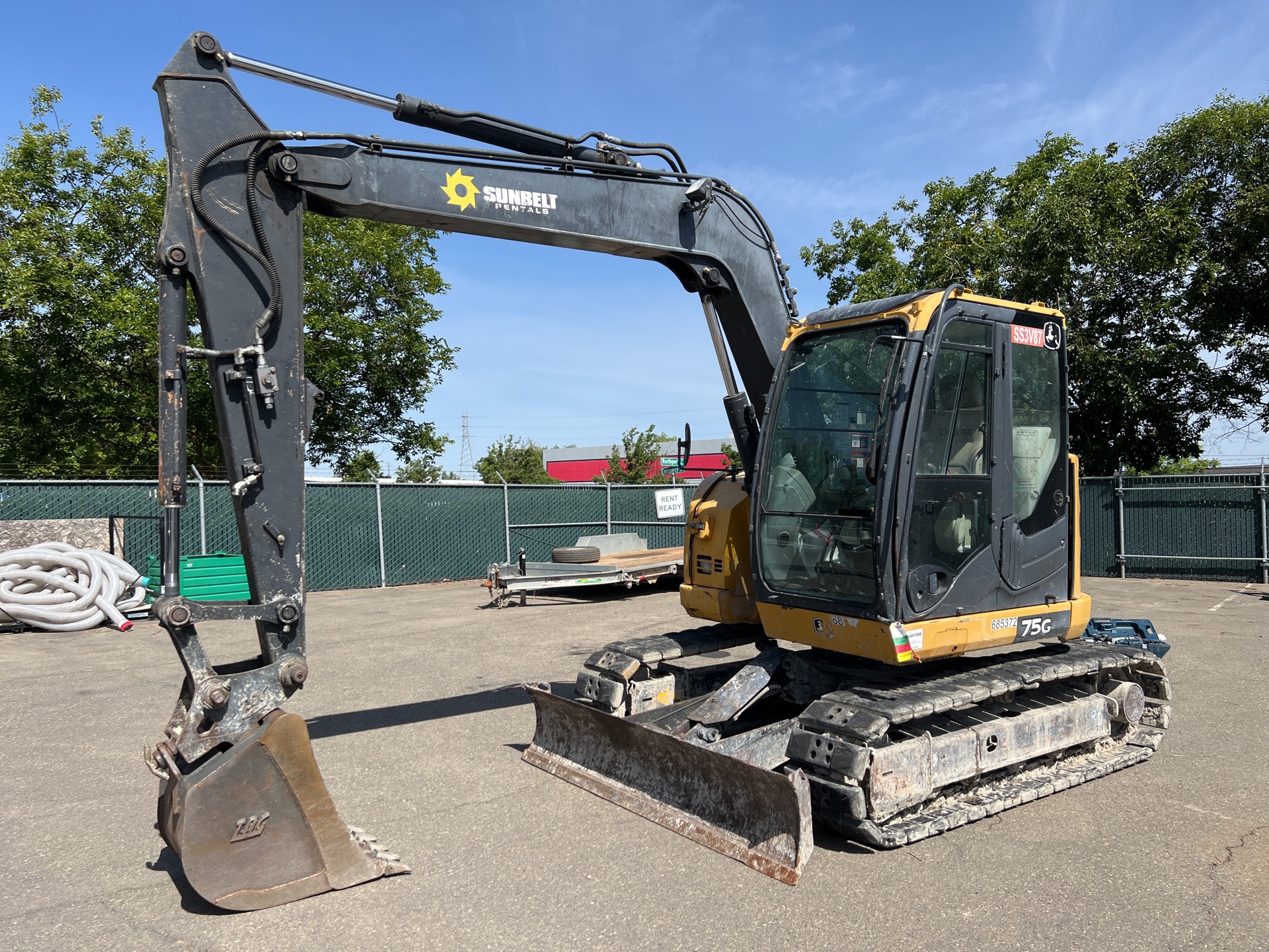 2015 John Deere 75G Mini Excavator