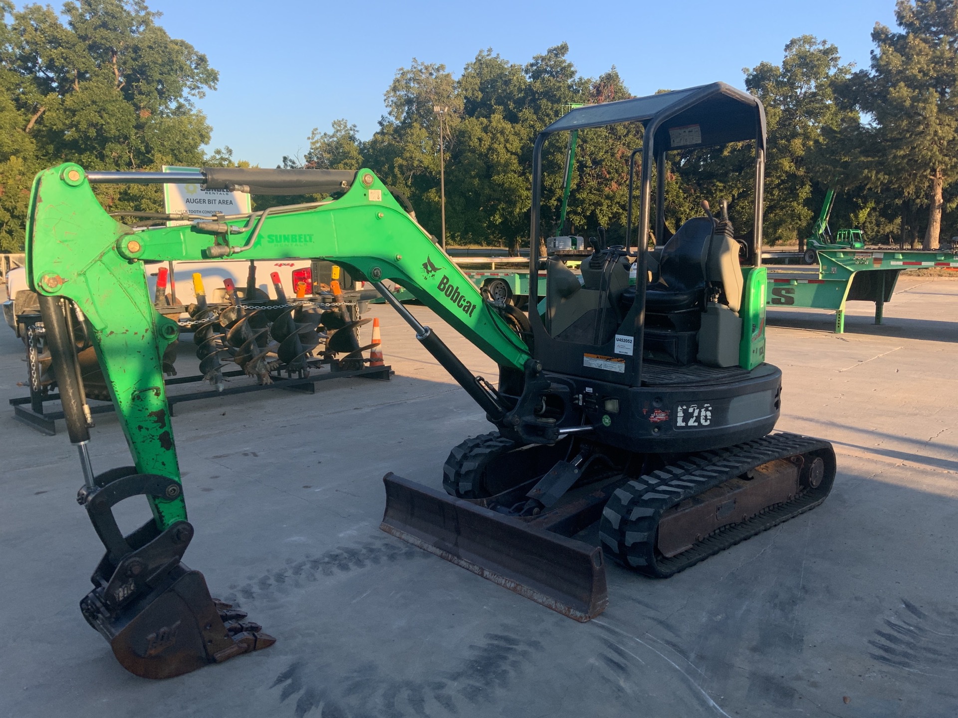 2015 Bobcat E26 Mini Excavator