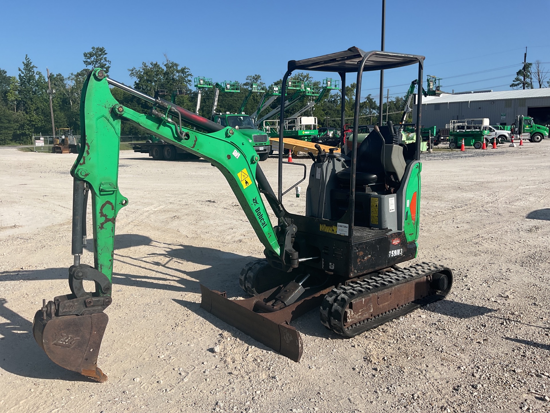 2015 Bobcat E20 Mini Excavator