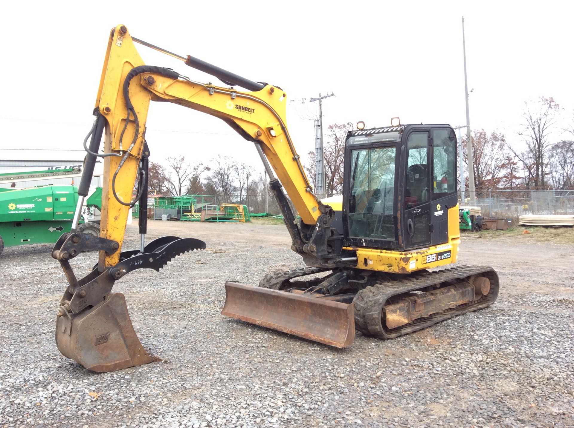 2016 JCB 85Z-1 Eco Mini Excavator