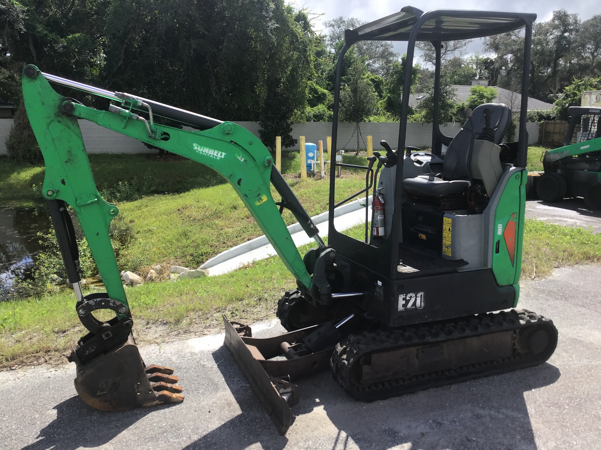 2015 Bobcat E20 Mini Excavator