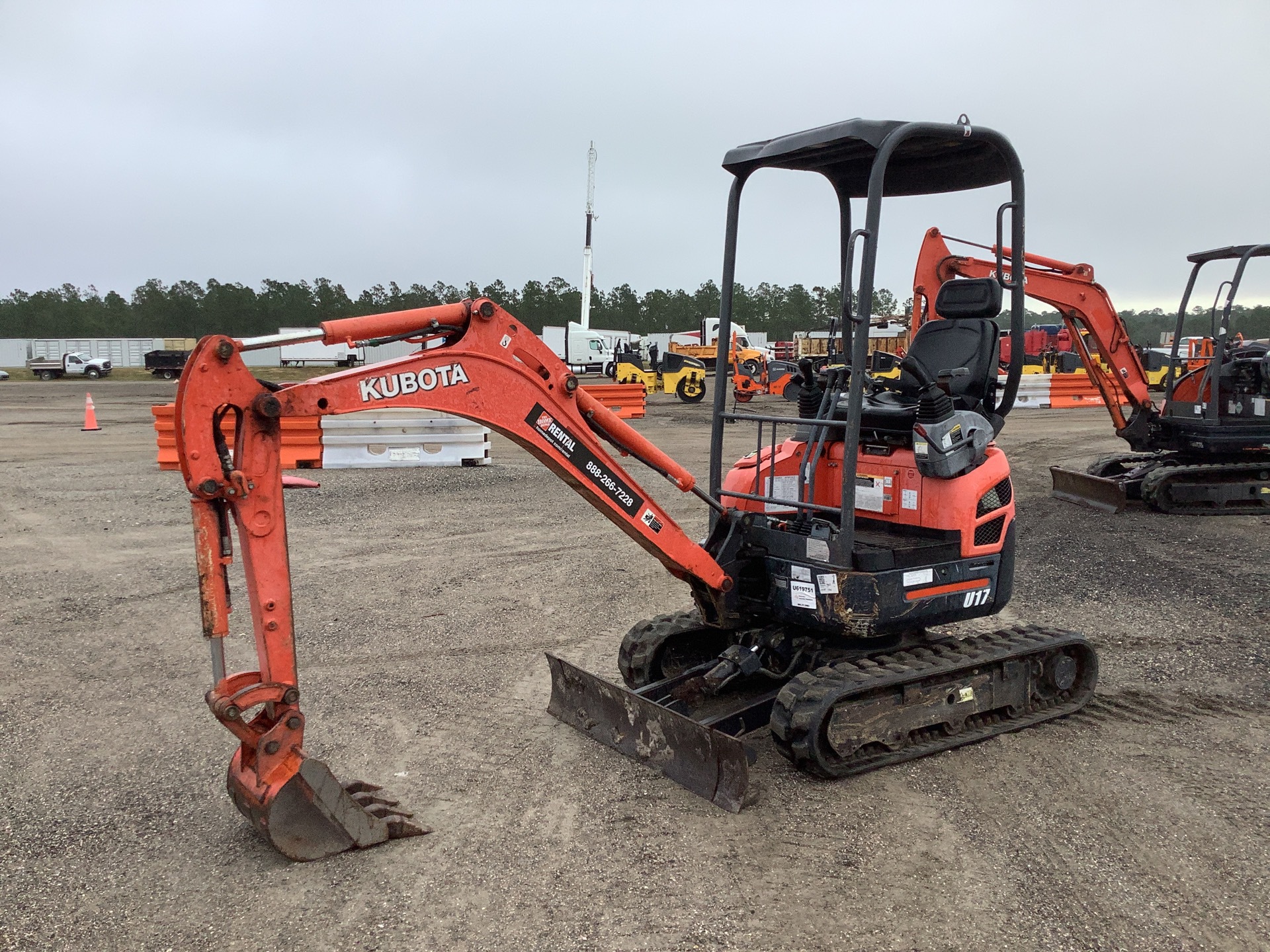 2017 Kubota U17 Mini Excavator