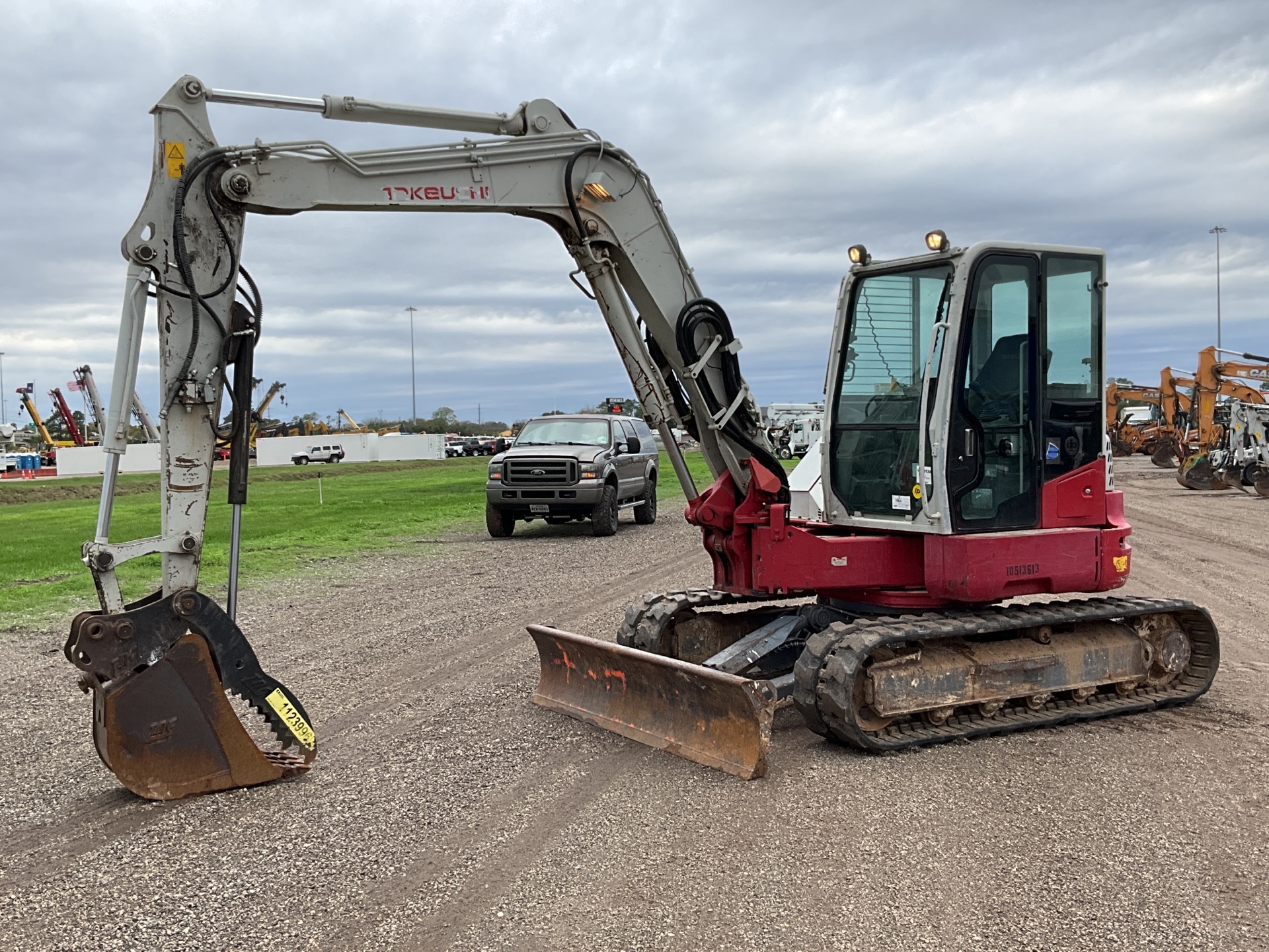 2016 Takeuchi TB280FR Mini Excavator