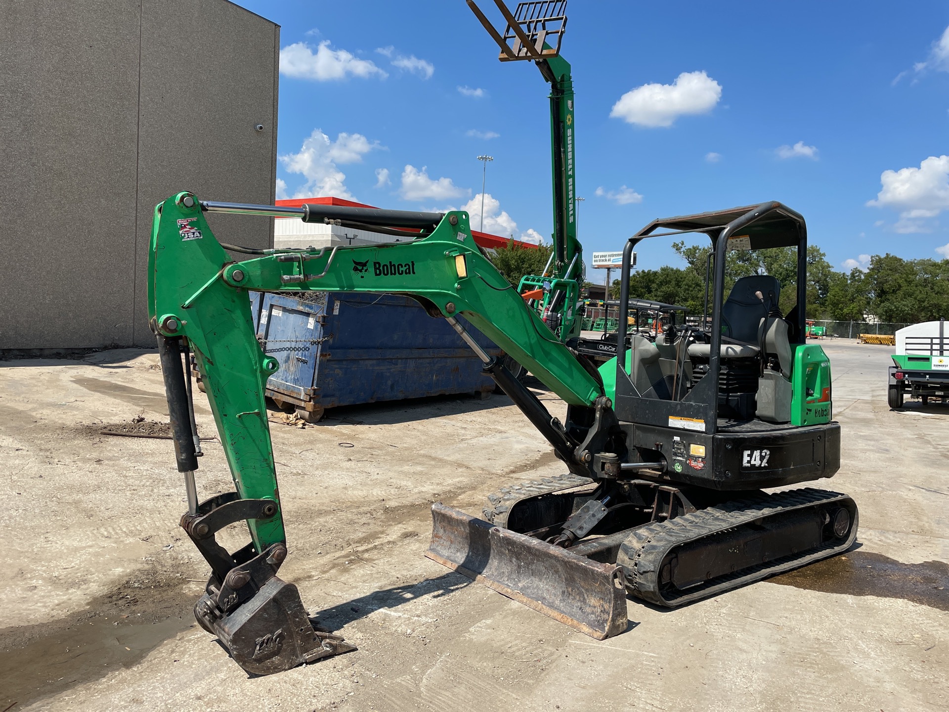 2015 Bobcat E42 Mini Excavator