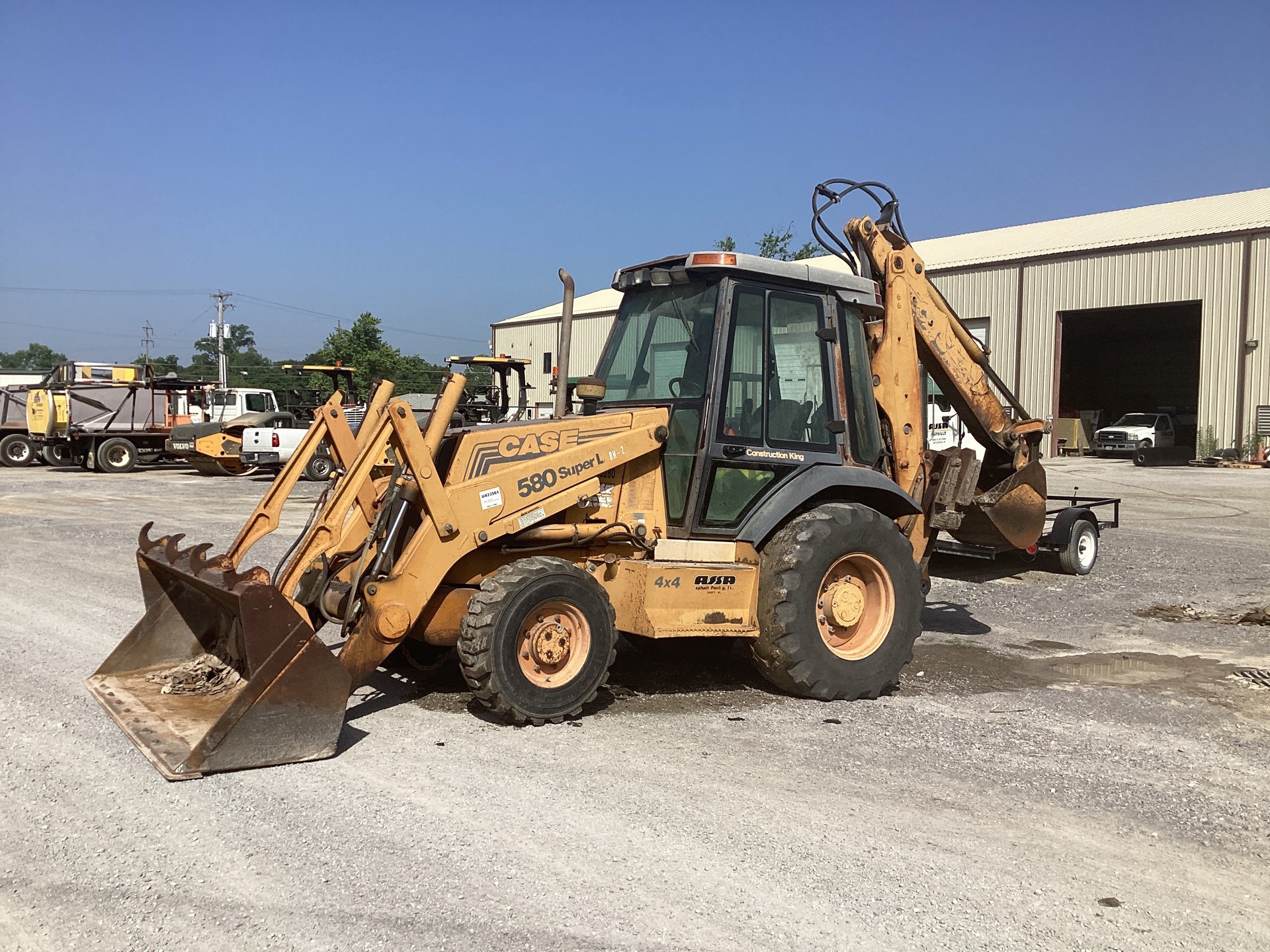 1996 Case 580 Super L 4x4 Backhoe Loader