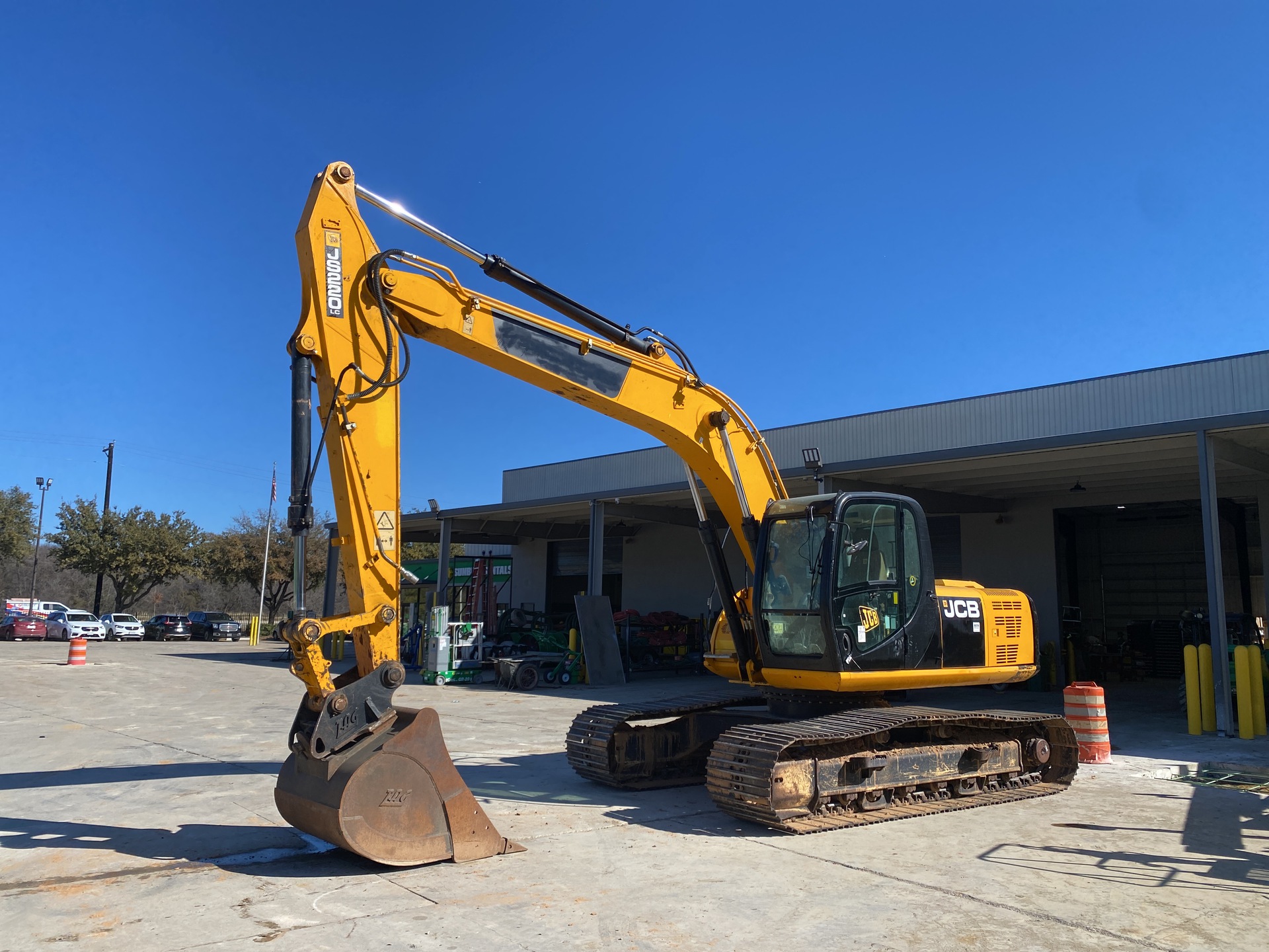 2014 JCB JS220LC 45-49K HYDRAULIC EXCAVATOR Tracked Excavator