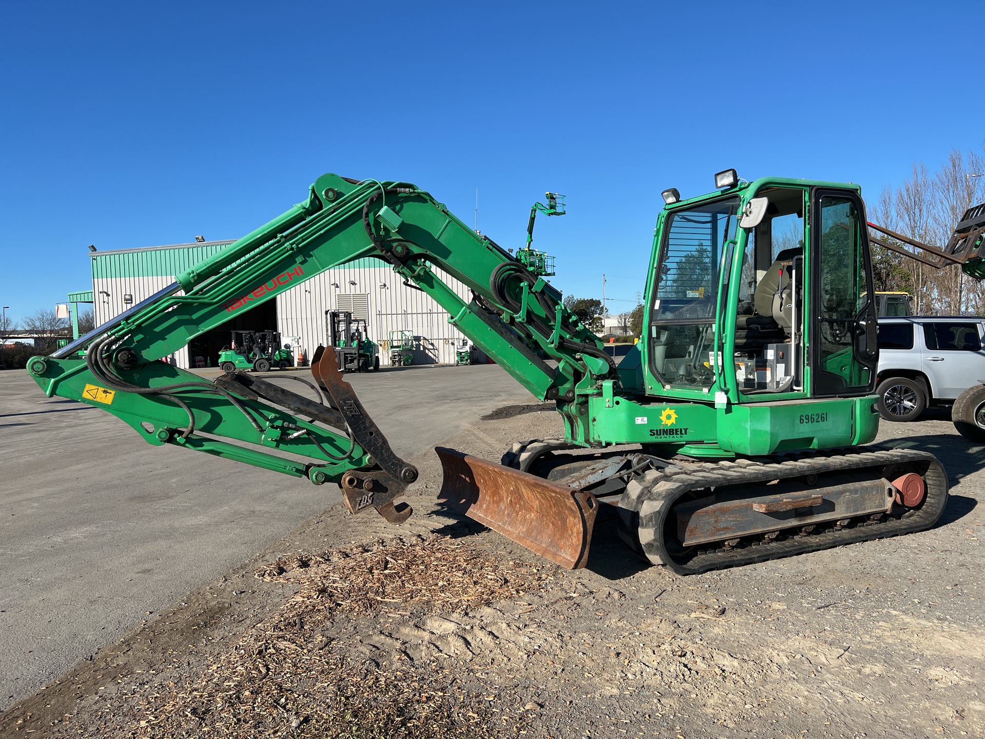 2015 Takeuchi TB280FR Mini Excavator