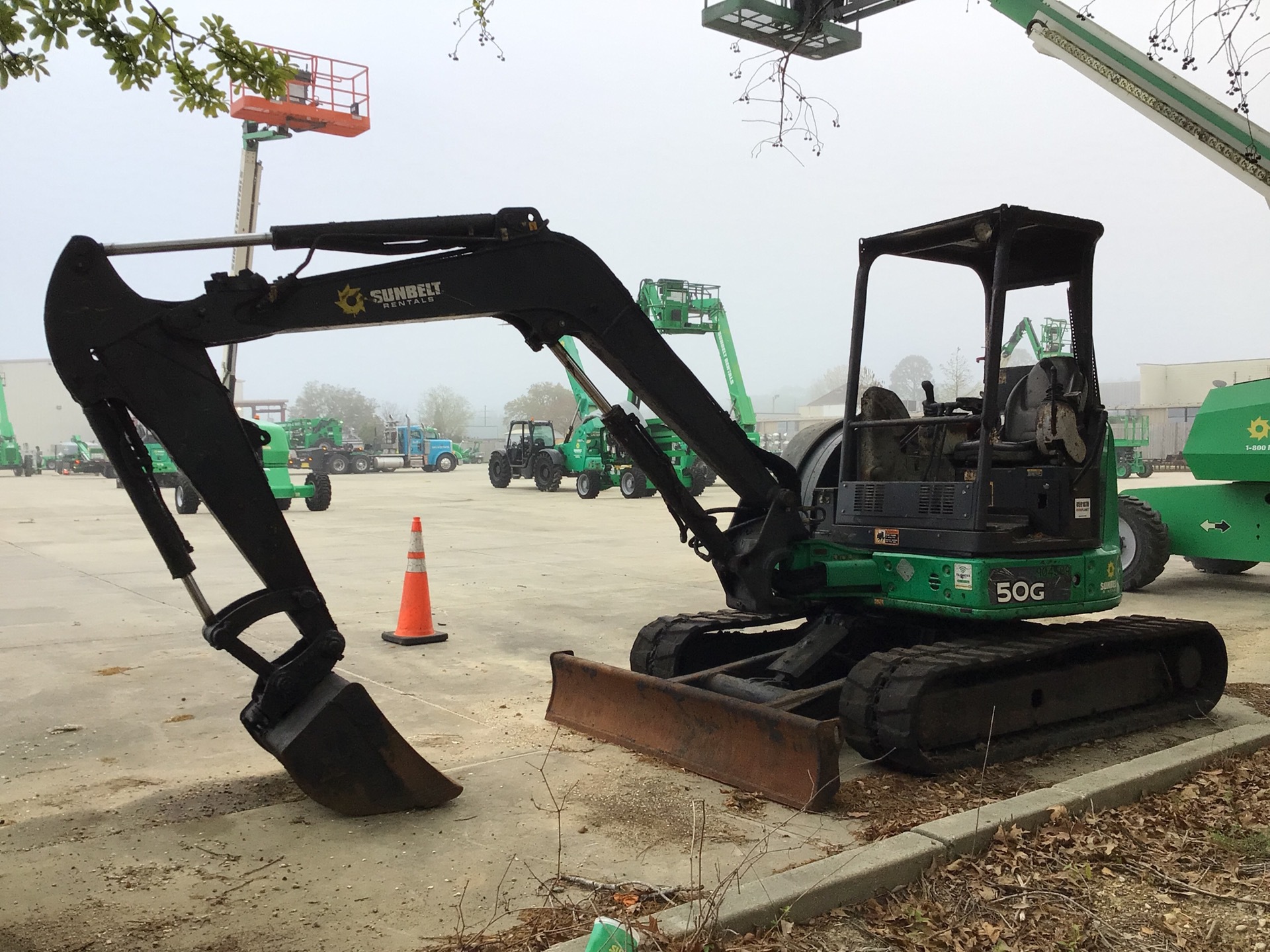 2016 John Deere 50G Mini Excavator