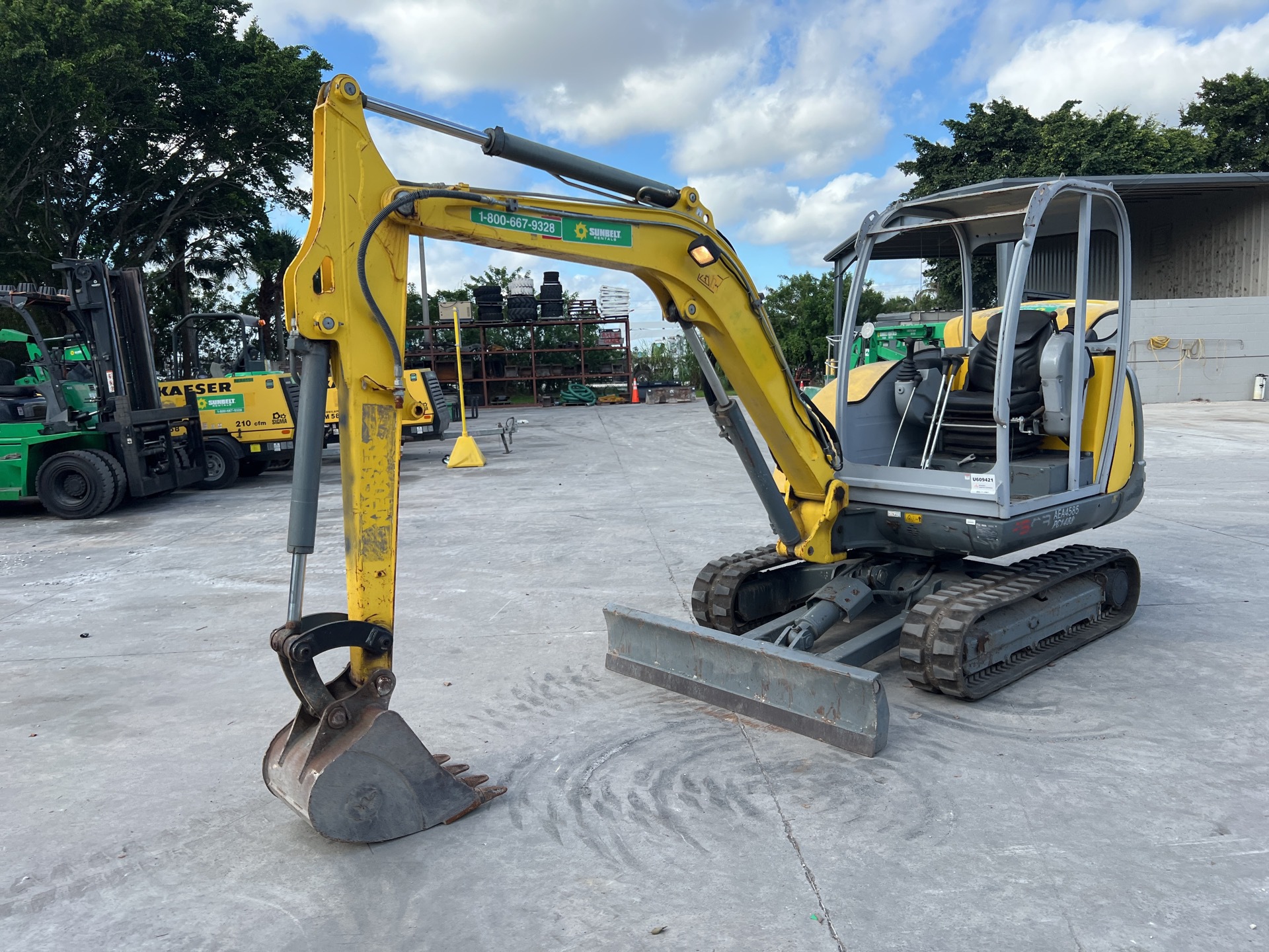 2018 Wacker Neuson 3503RD Mini Excavator