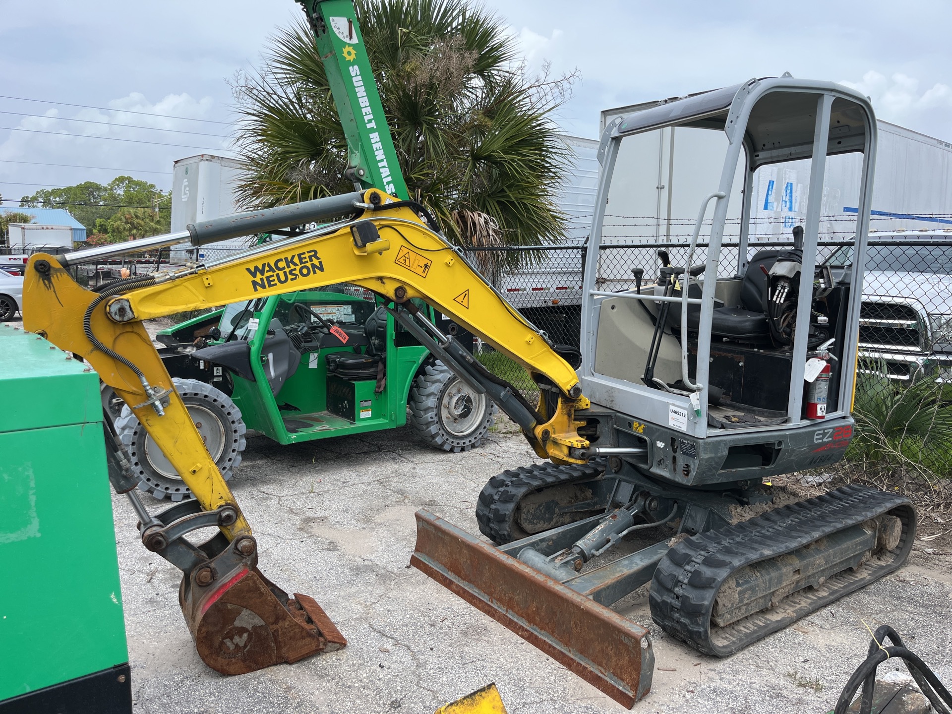 2018 Wacker Neuson EZ28 Mini Excavator