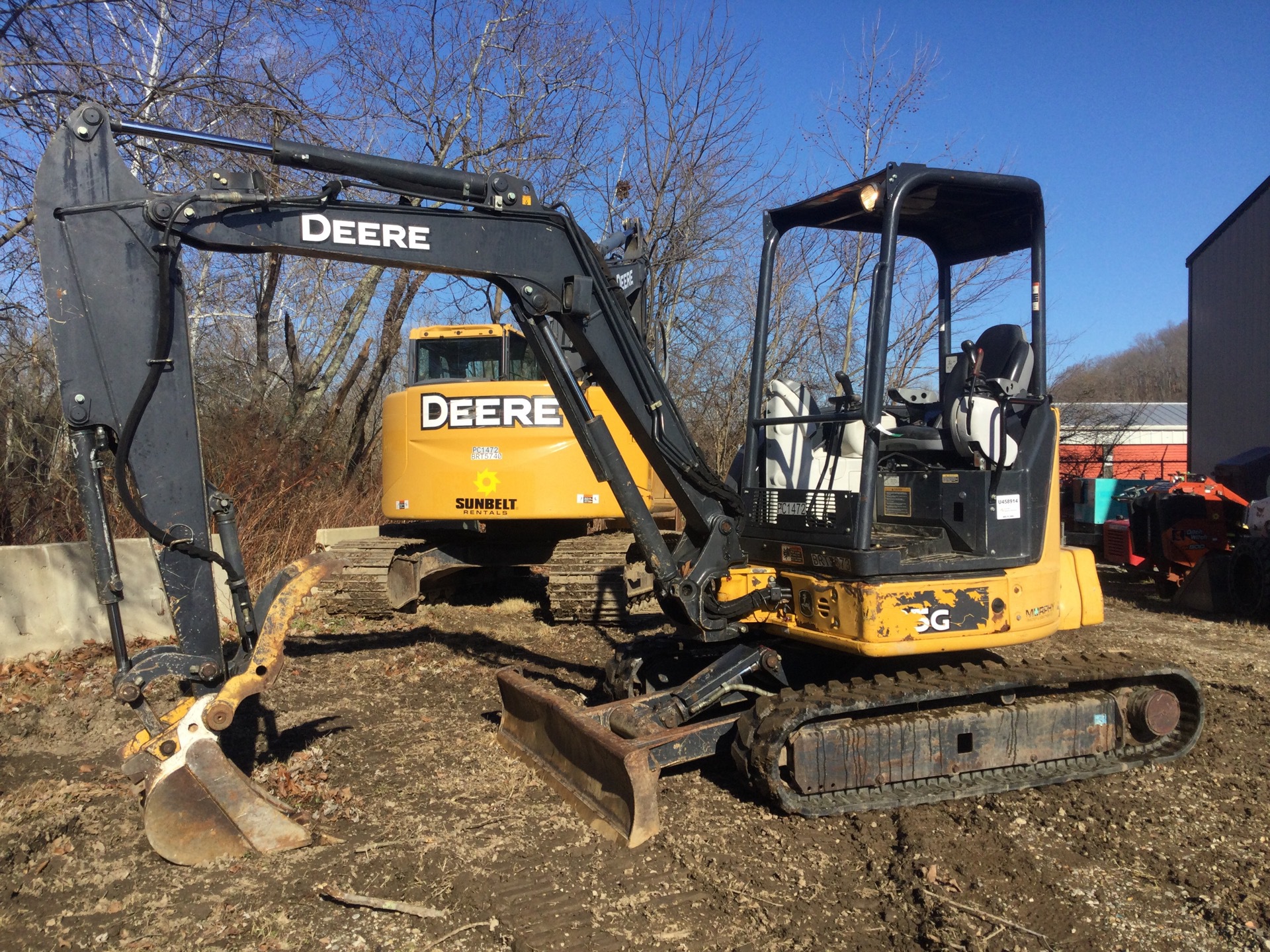 2015 John Deere 35G Mini Excavator