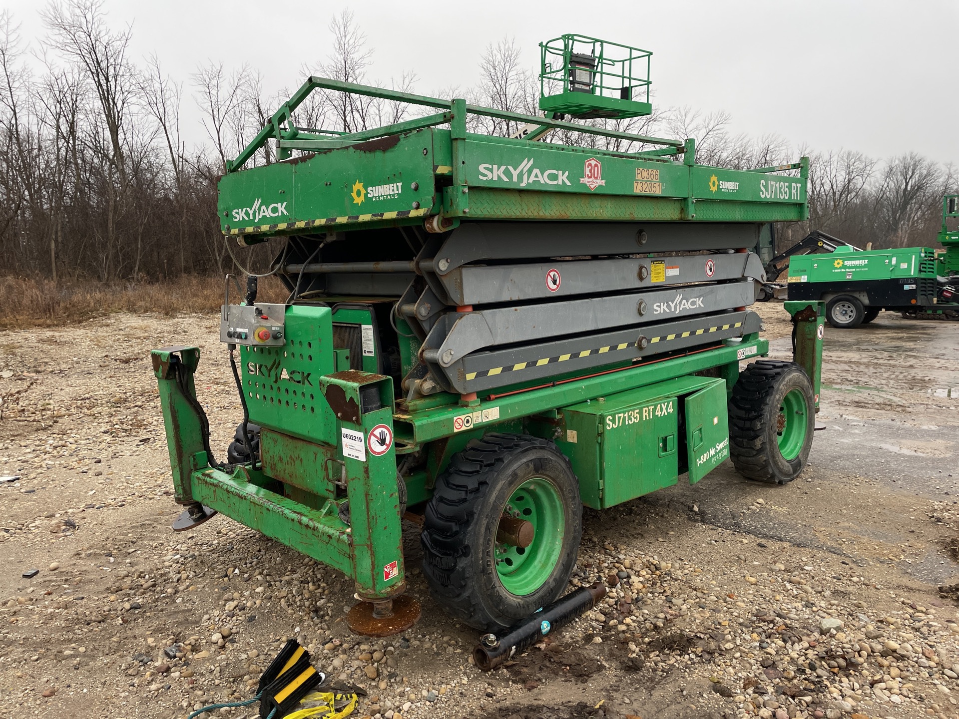 2015 Skyjack SJ7135RT Diesel Scissor Lift