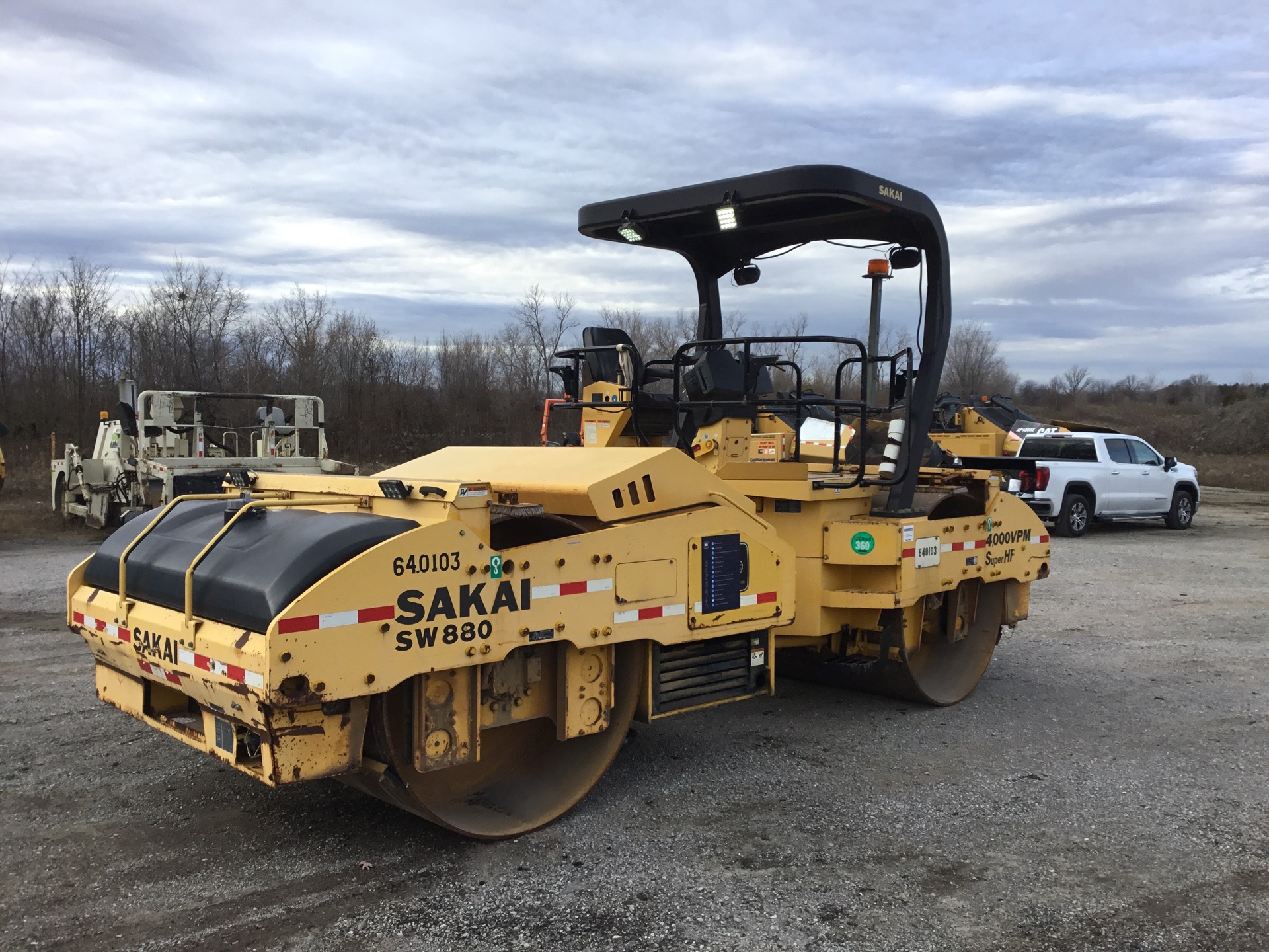 2010 Sakai SW880 Double Drum Roller