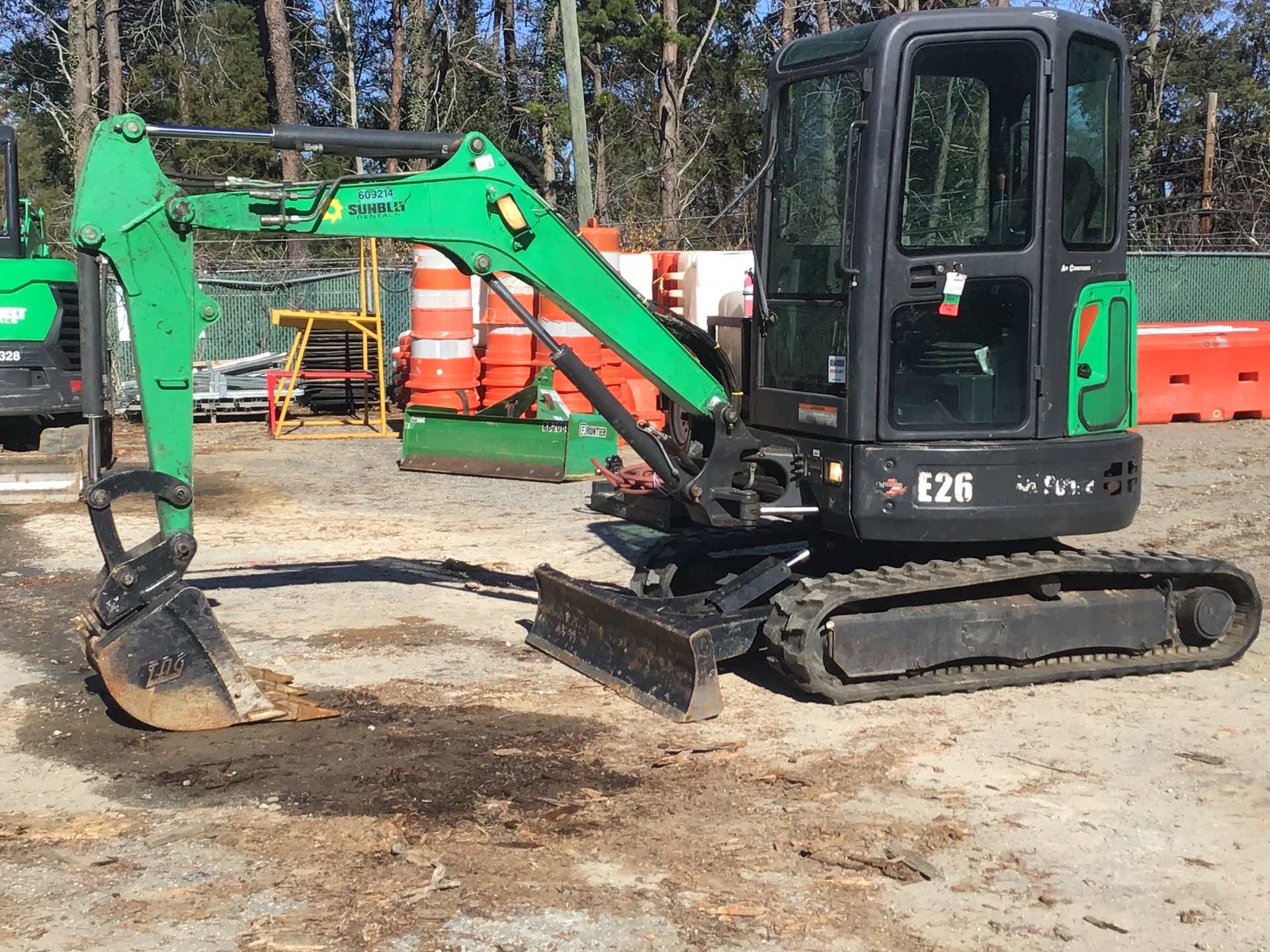 2014 Bobcat E26GM Mini Excavator