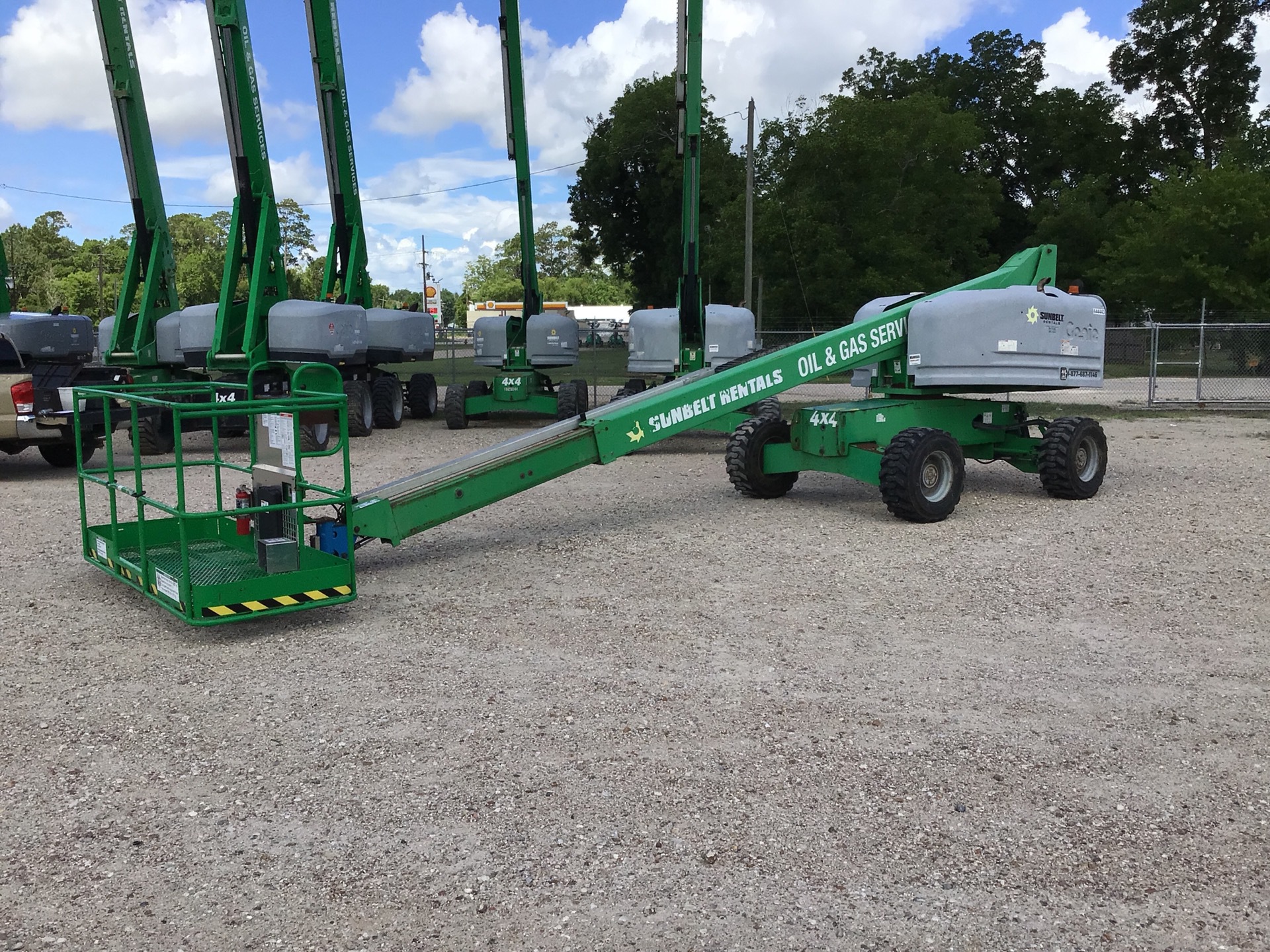 2014 Genie S-40 4WD Diesel Telescopic Boom Lift