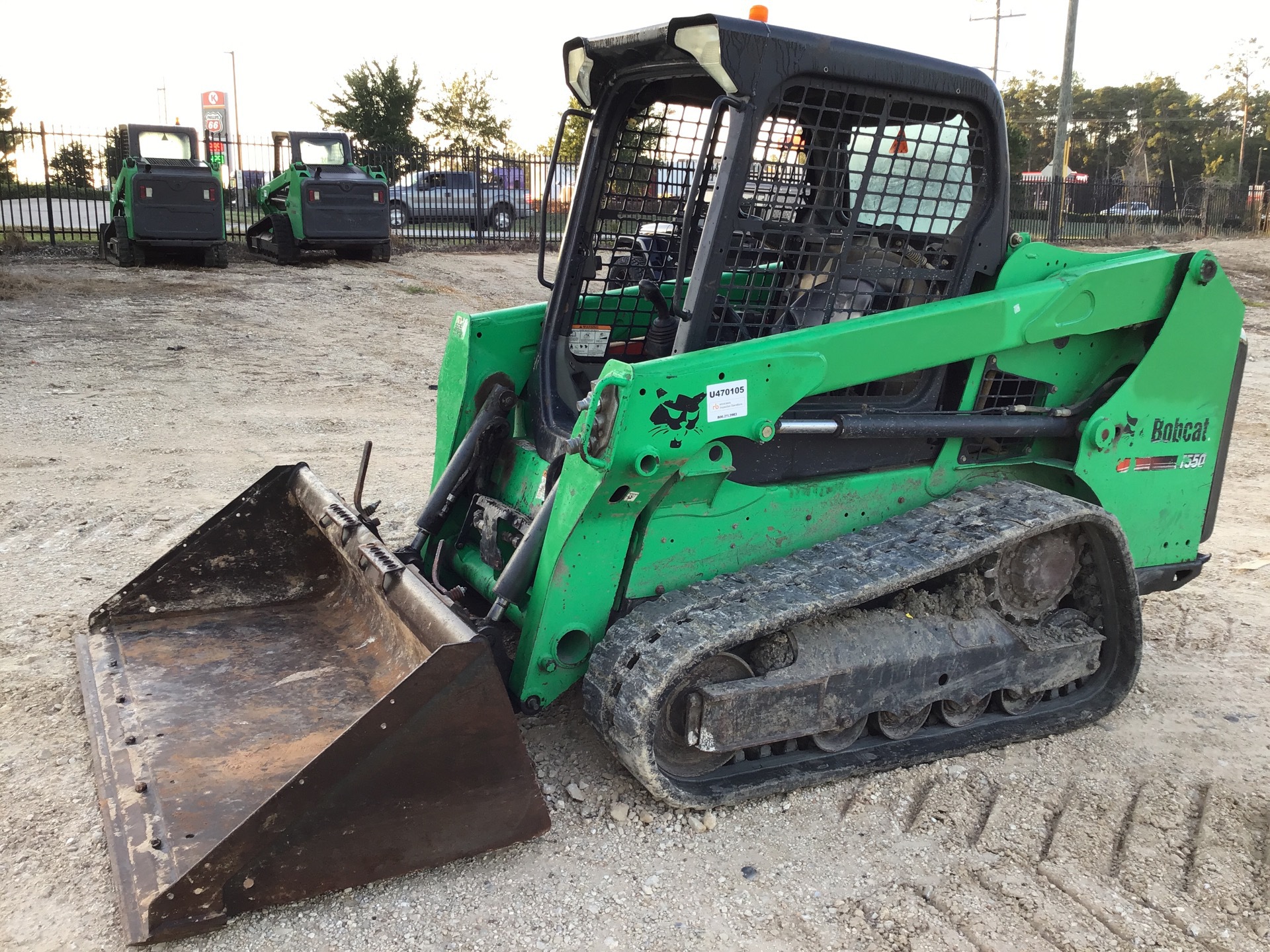 2016 Bobcat T550 Compact Track Loader