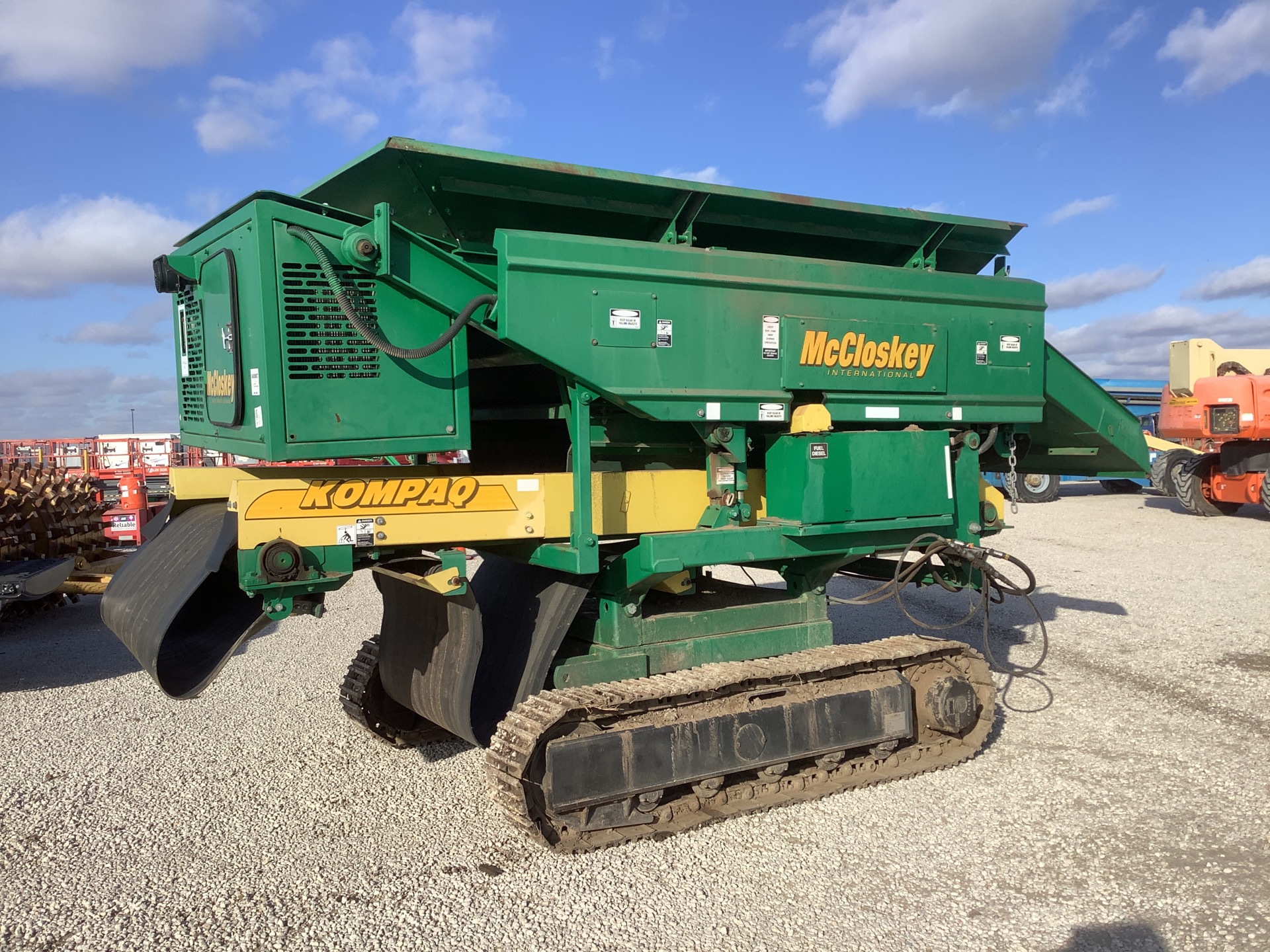 2008 McCloskey KOMPAQ Tracked Incline Screen Plant