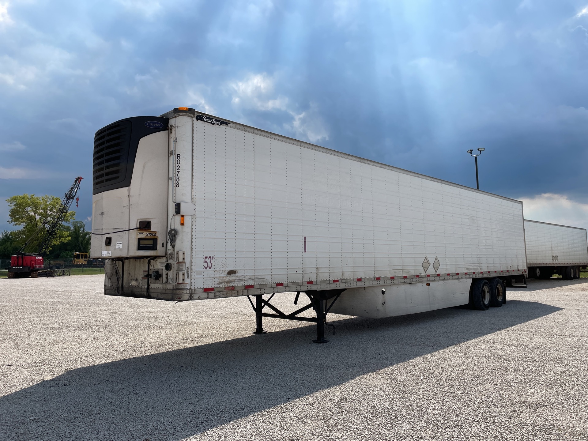 2012 Great Dane 53 ft x 102 in T/A Refrigerated Trailer