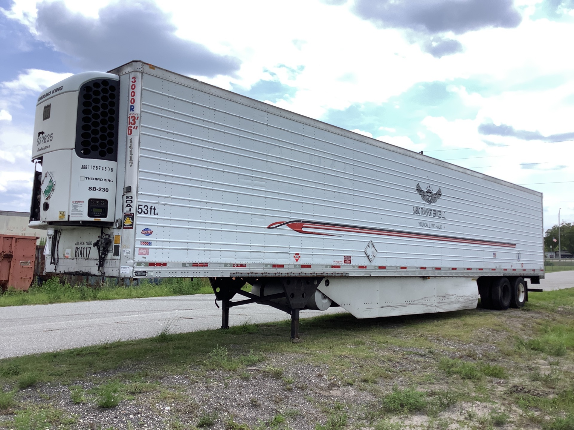 2012 Utility VS2RA Refrigerated Trailer