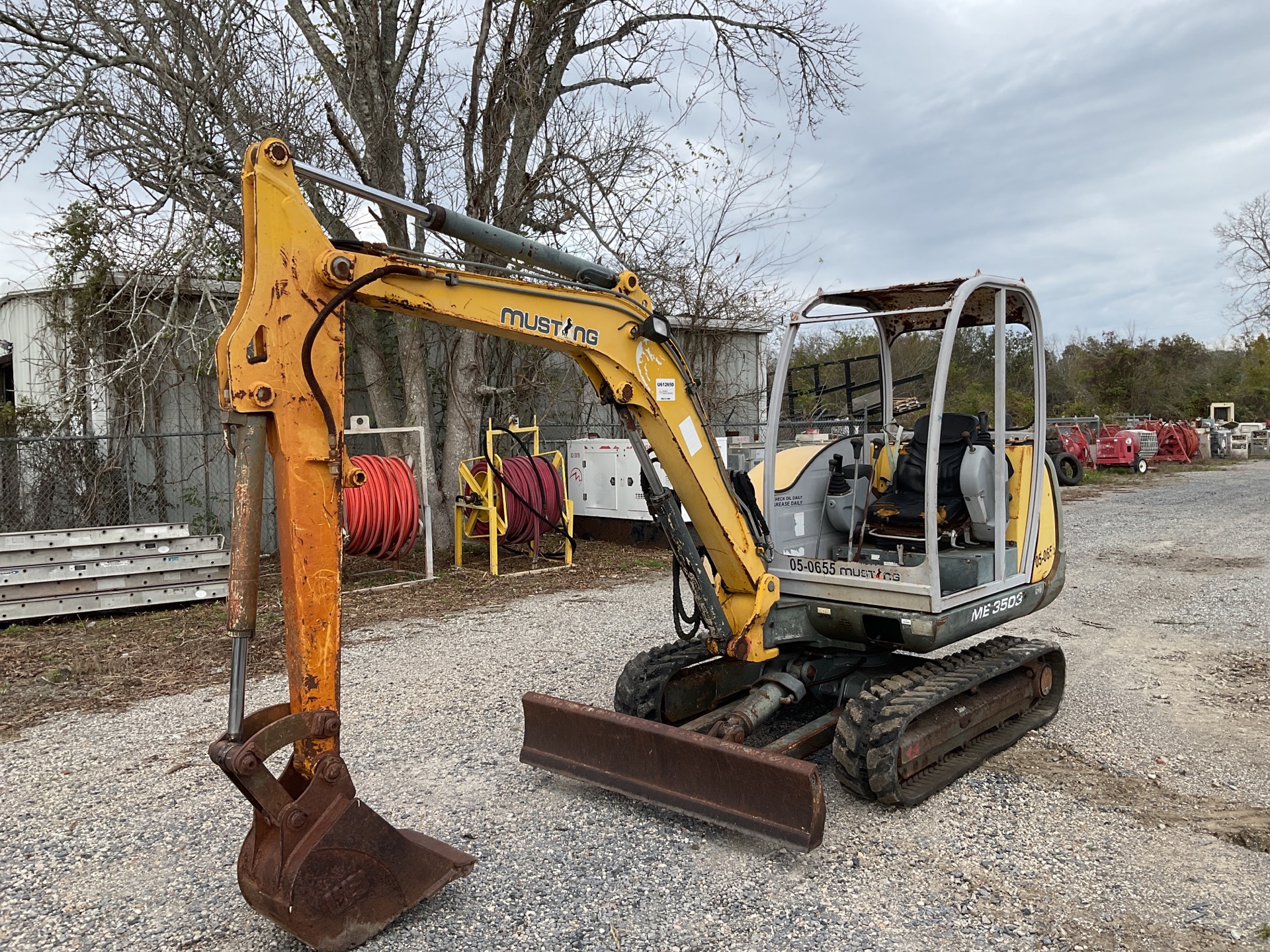 2011 Mustang G3503 RD Mini Excavator