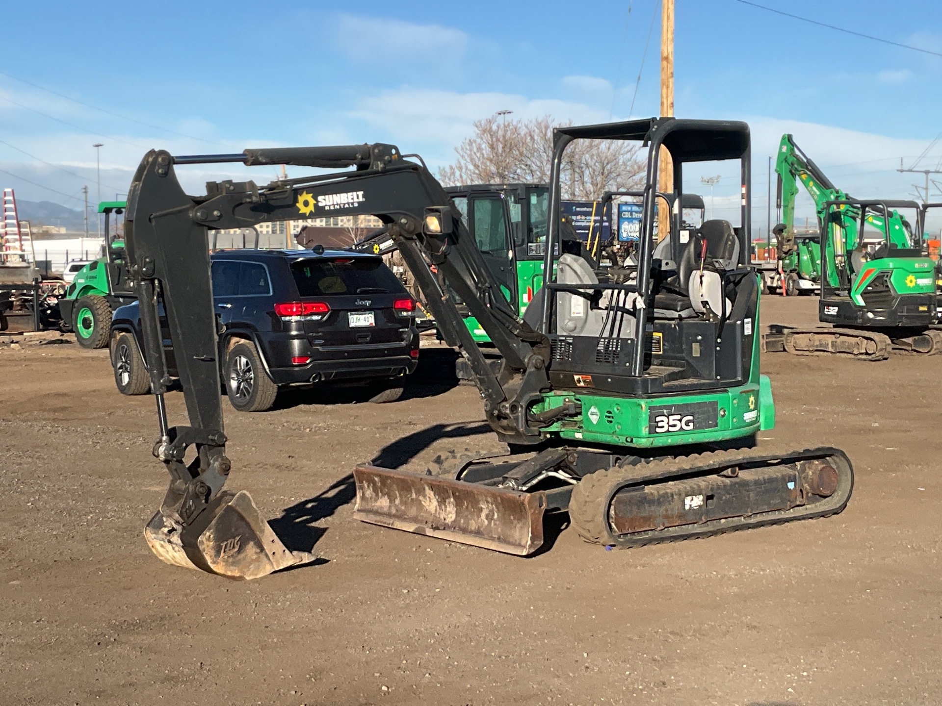 2016 John Deere 35G Mini Excavator