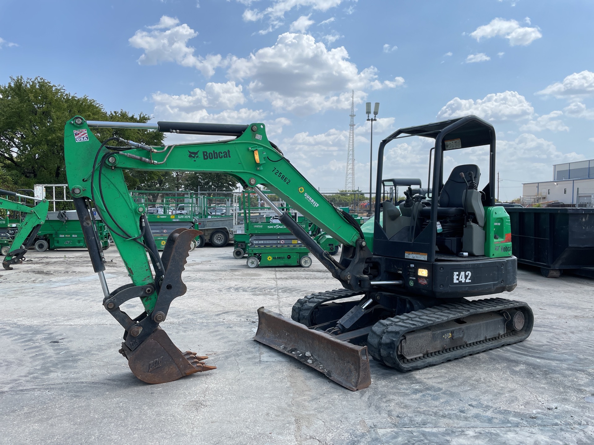 2015 Bobcat E42 Tracked Excavator