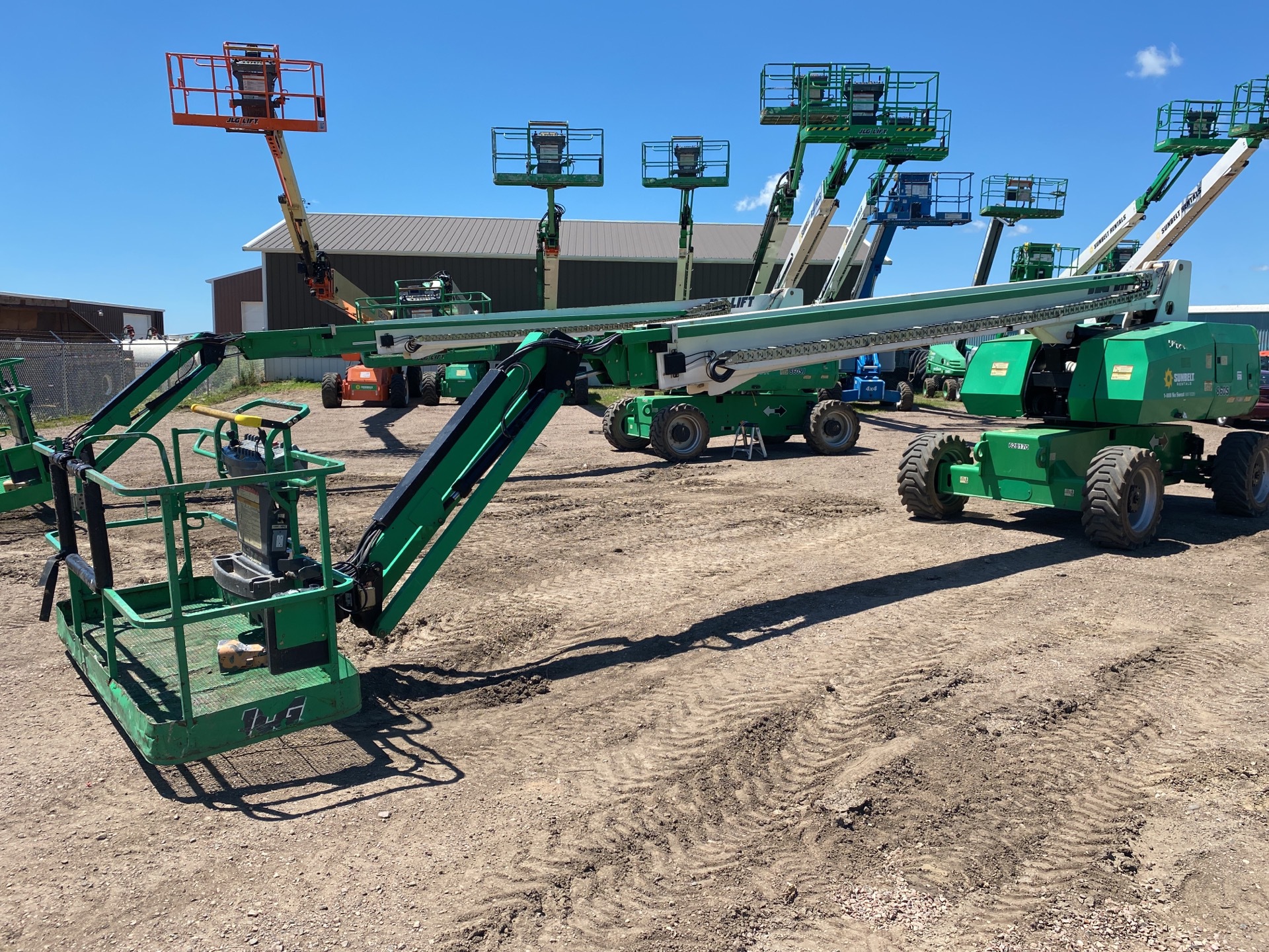 2014 JLG 860SJ 4WD Diesel Telescopic Boom Lift