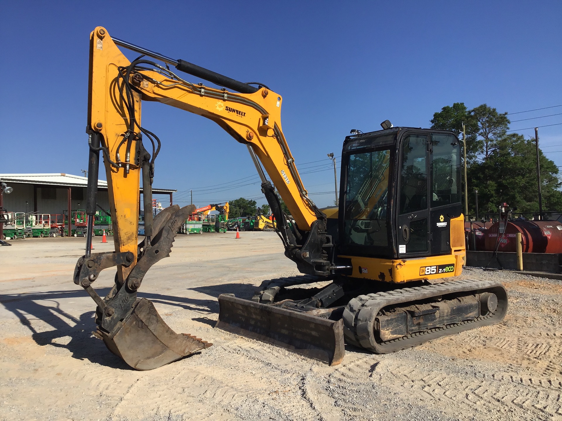 2016 JCB 85Z-1 Mini Excavator