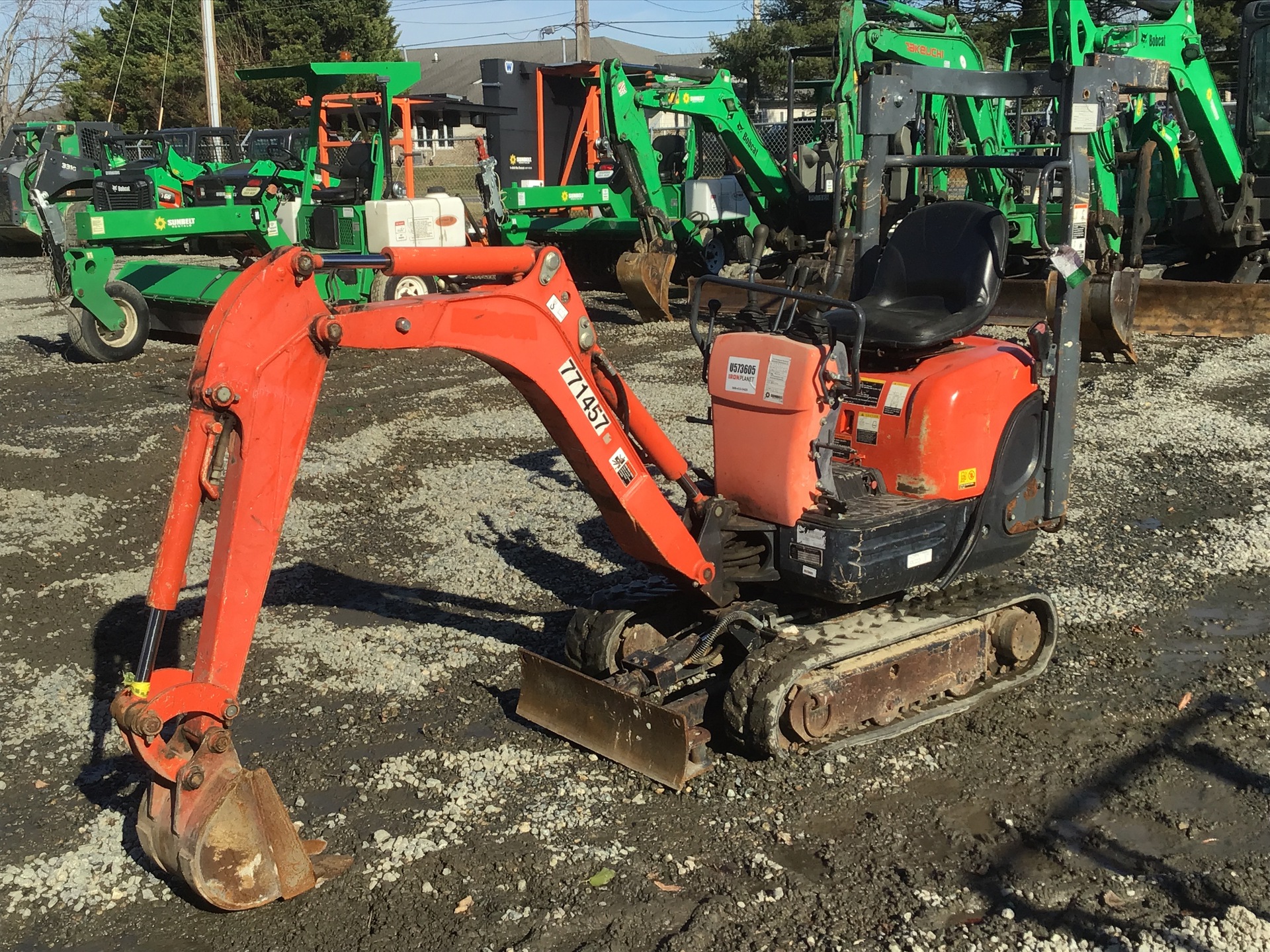 2015 Kubota K008-3 Mini Excavator