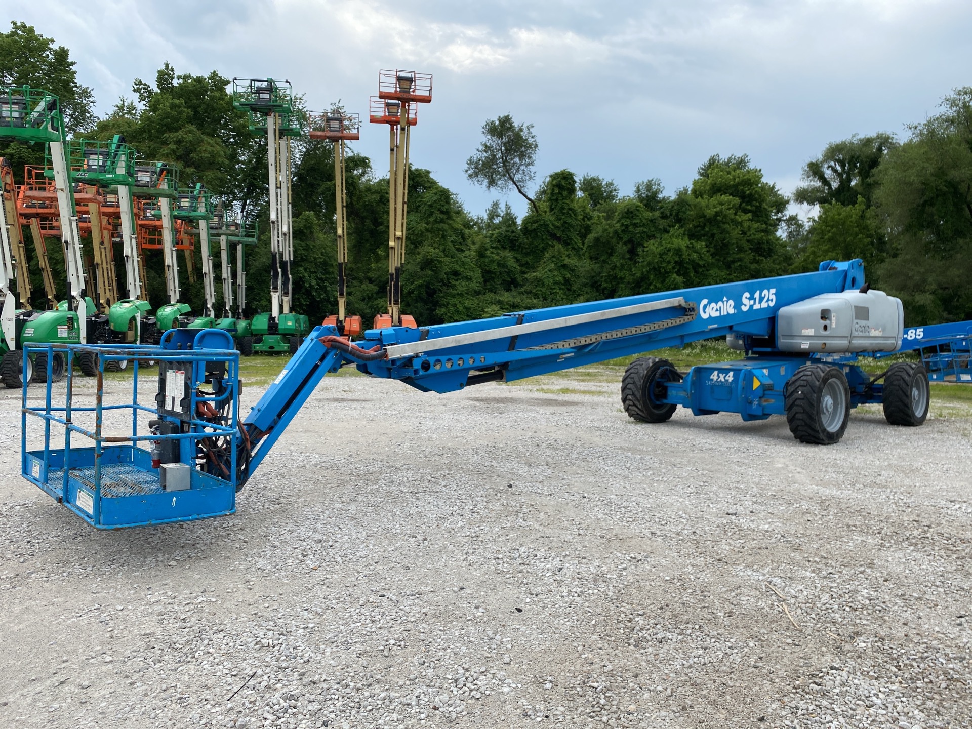 2016 Genie S125 4WD Diesel Telescopic Boom Lift