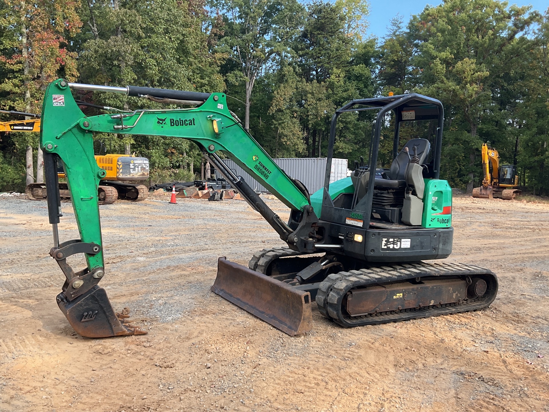 2013 Bobcat E45 Mini Excavator