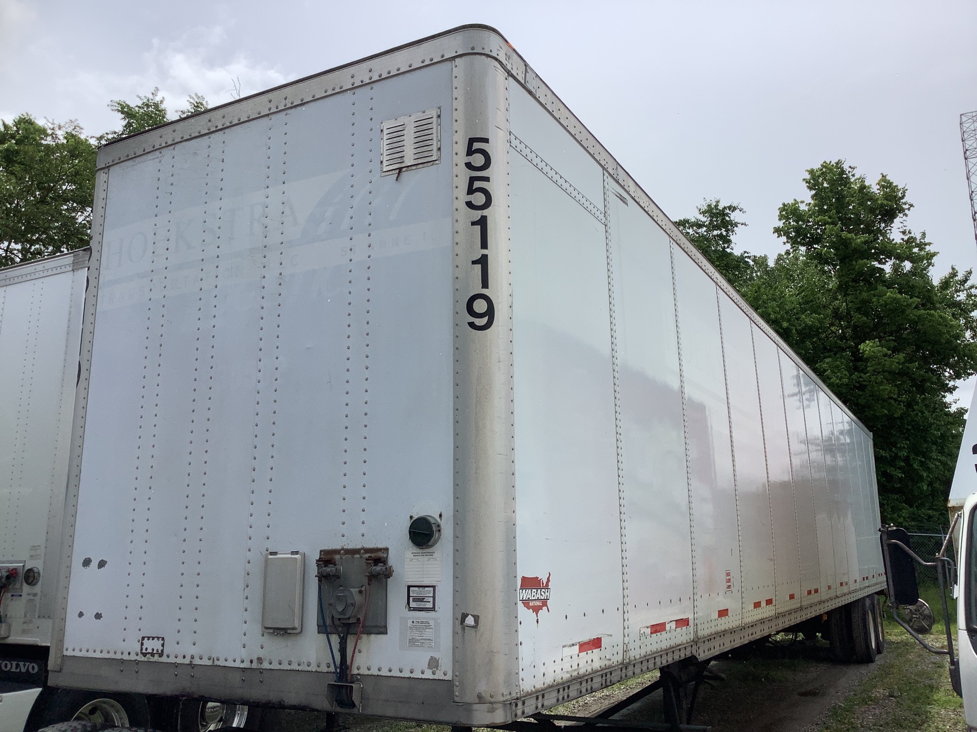 2005 Wabash  T/A Van Trailer