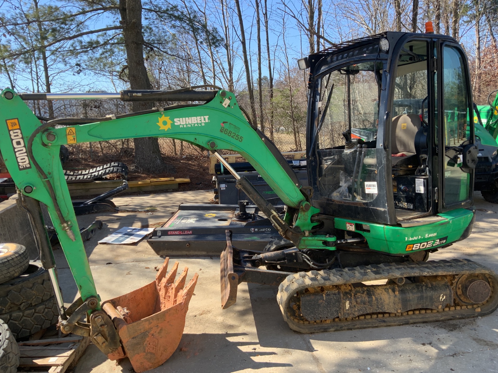 2016 JCB 8029CTS Mini Excavator