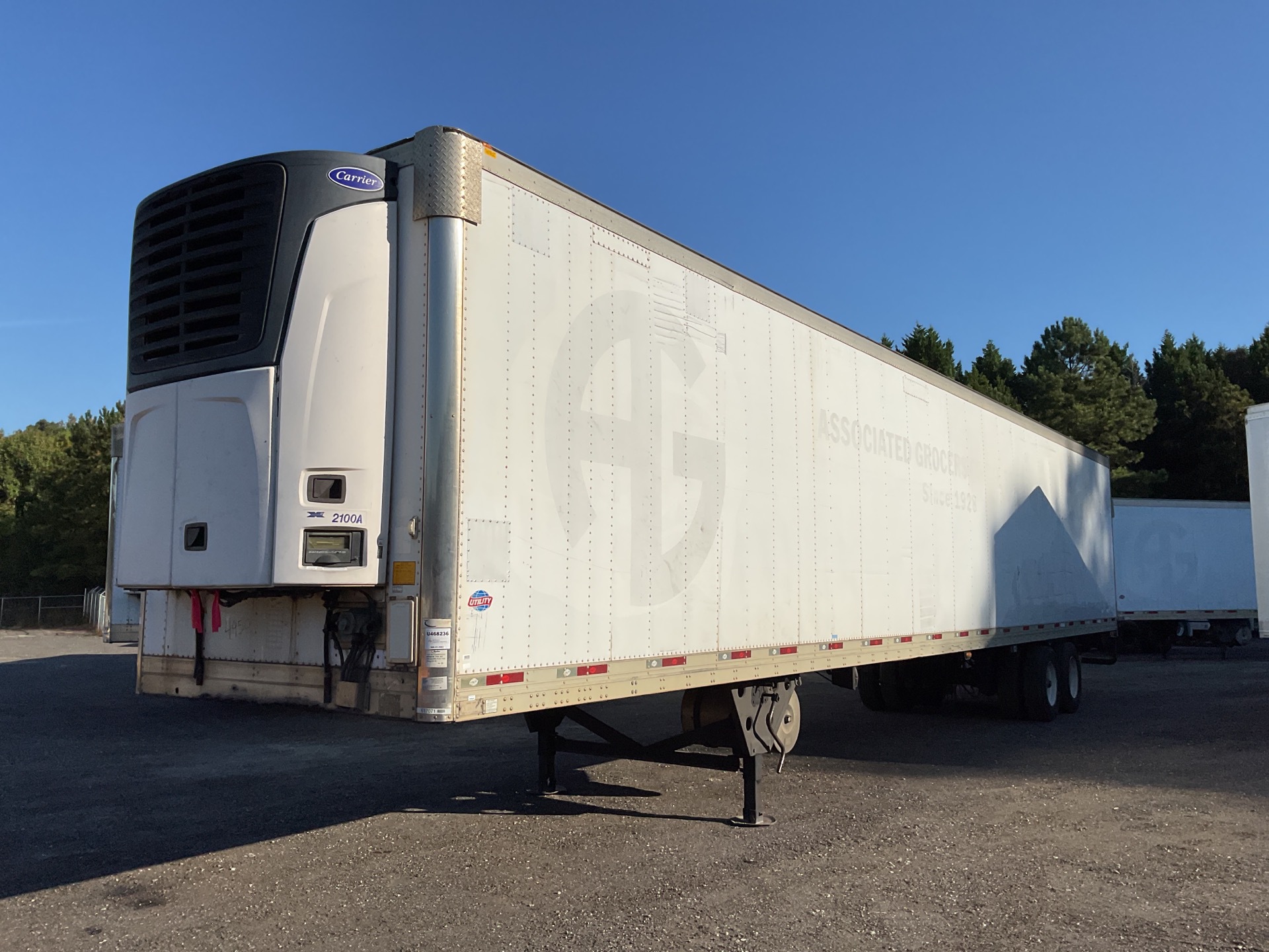 2010 Utility VS2RA 53 ft x 102 in T/A Refrigerated Trailer