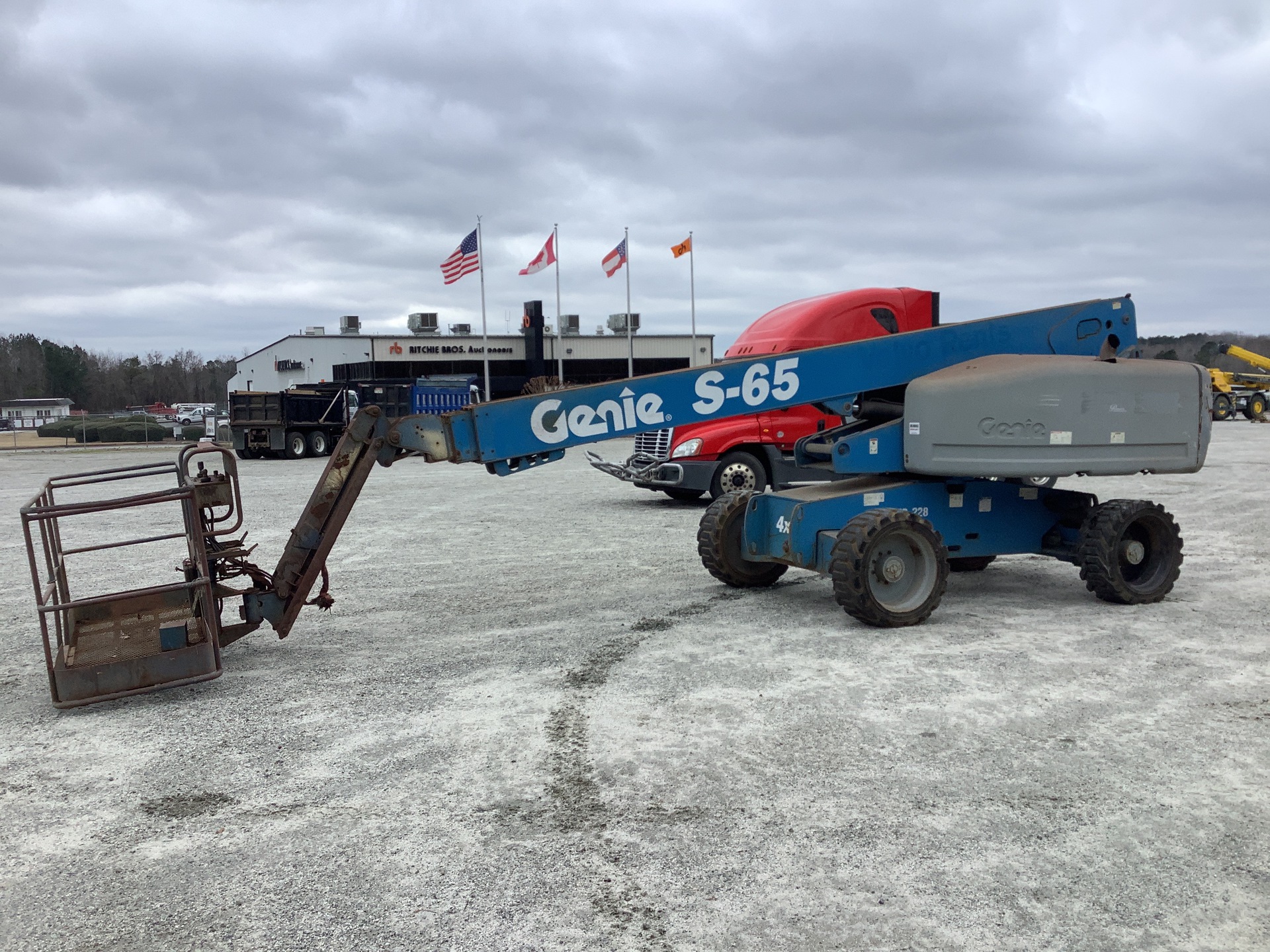 2012 Genie S-65 4WD Diesel Telescopic Boom Lift