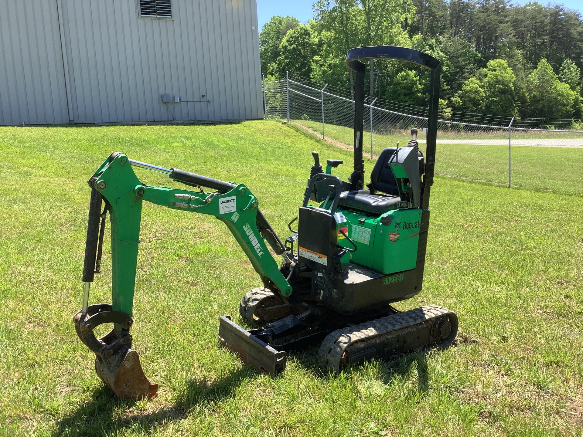 2014 Bobcat 418AA Hydraulic VG Mini Excavator