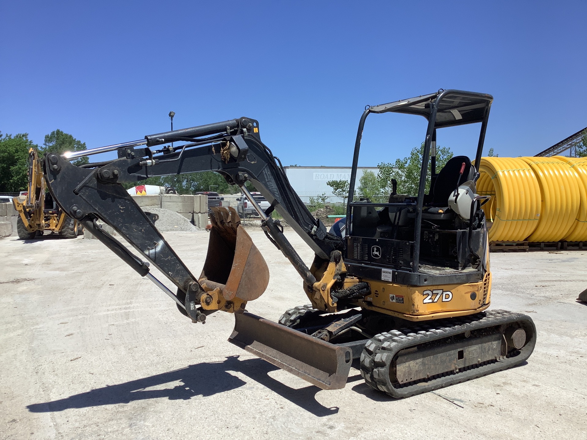 2014 John Deere 27D Mini Excavator