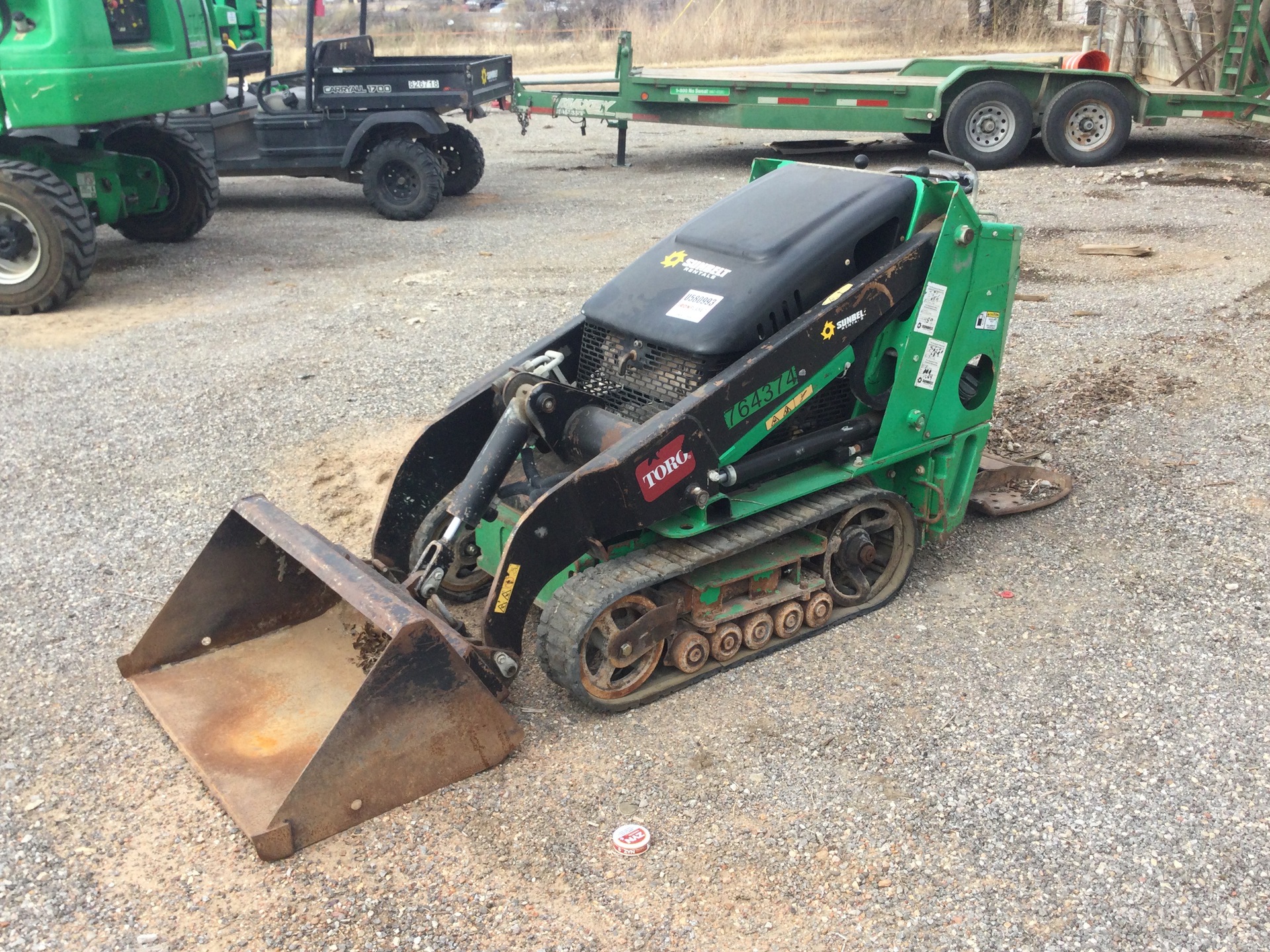 2015 Toro 22321G Mini Compact Track Loader