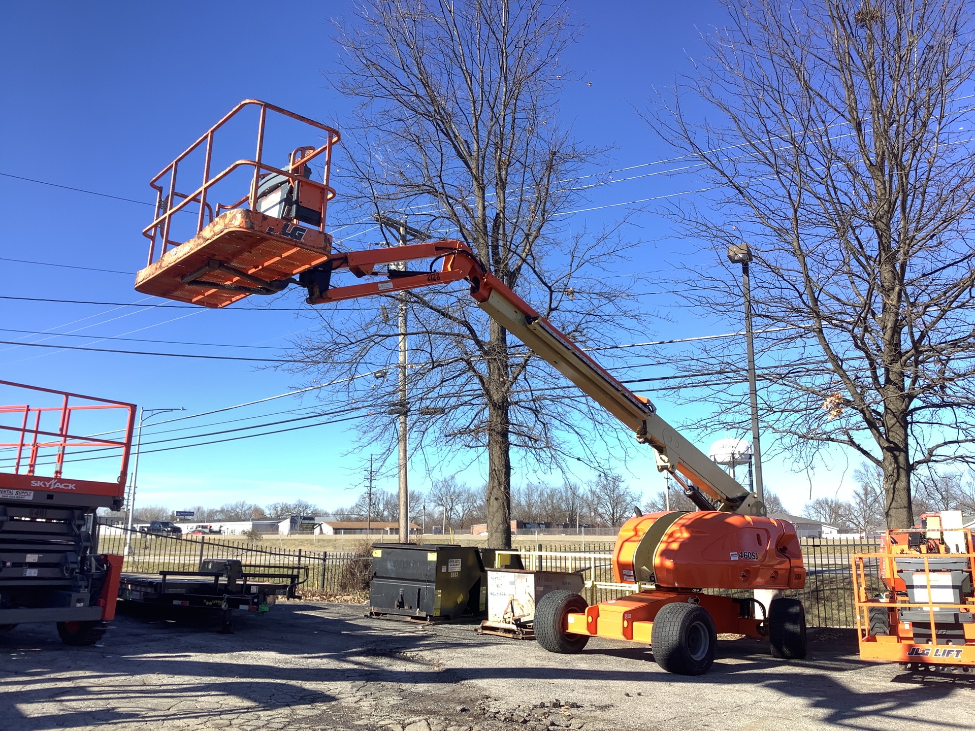 2008 JLG 460SJ 4WD Diesel Telescopic Boom Lift