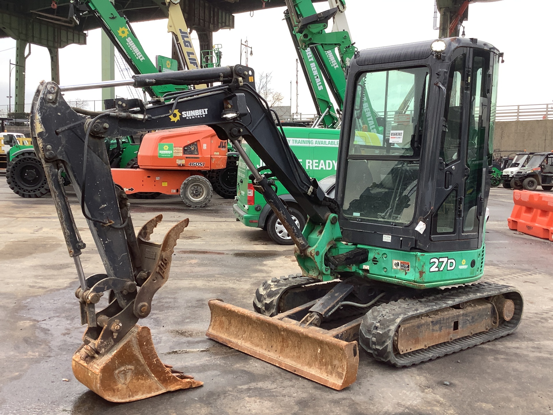 2013 John Deere 27D Mini Excavator