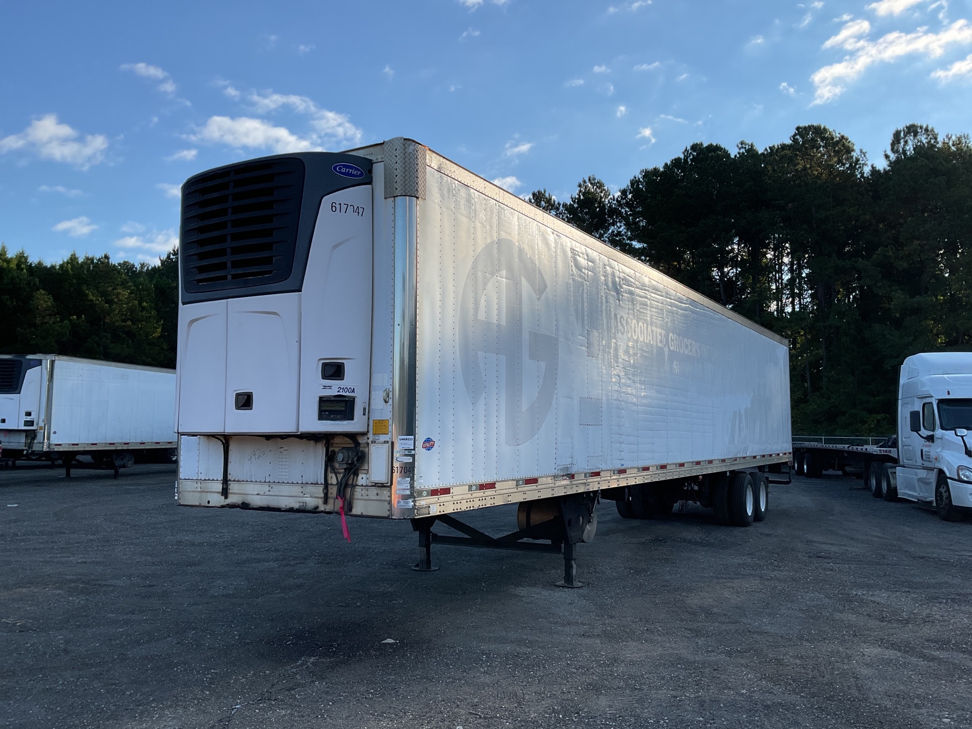 2010 Utility VS2RA 53 ft T/A Refrigerated Trailer