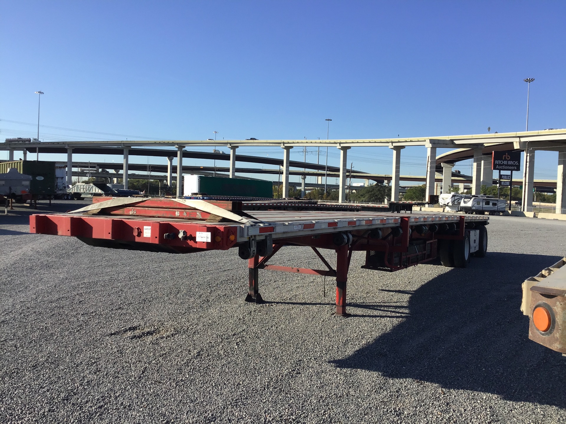 2006 Great Dane 48 ft Spread Axle Flatbed Trailer