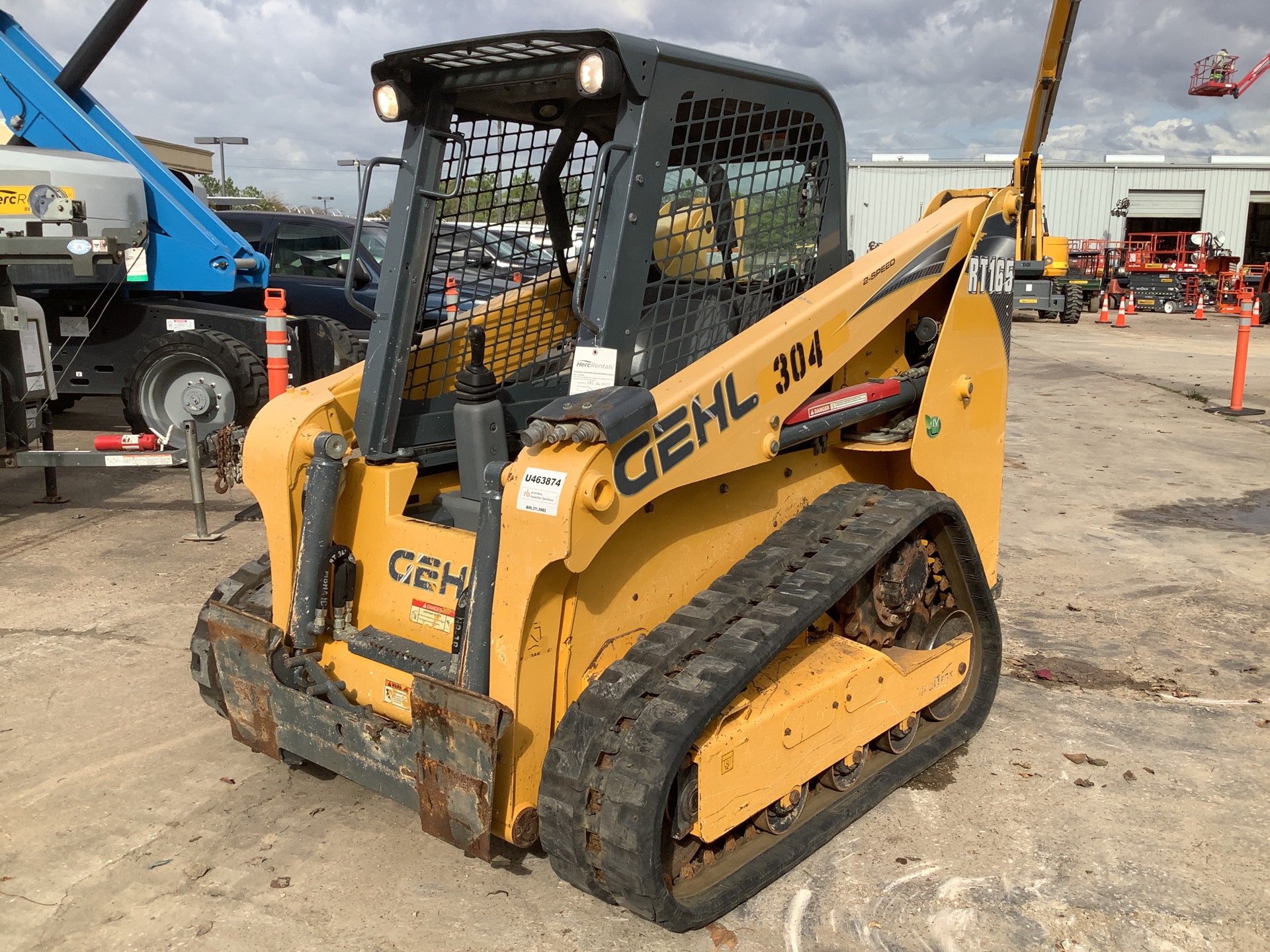 2019 Gehl RT165 Two-Speed Compact Track Loader