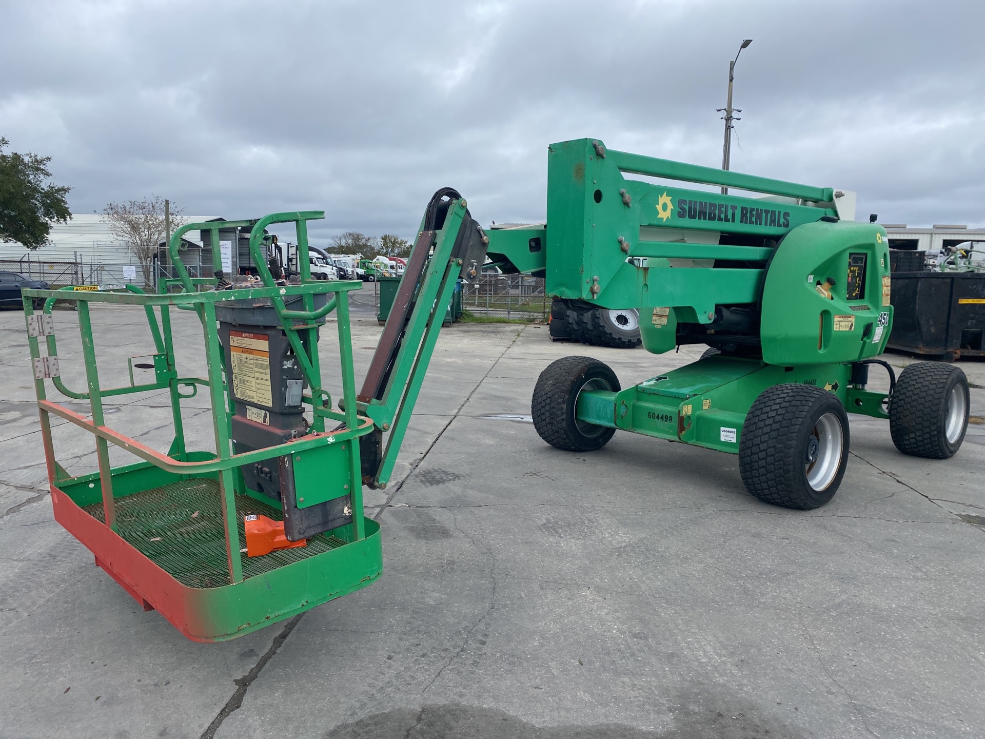 2014 JLG 450AJ 4WD Diesel Articulating Boom Lift